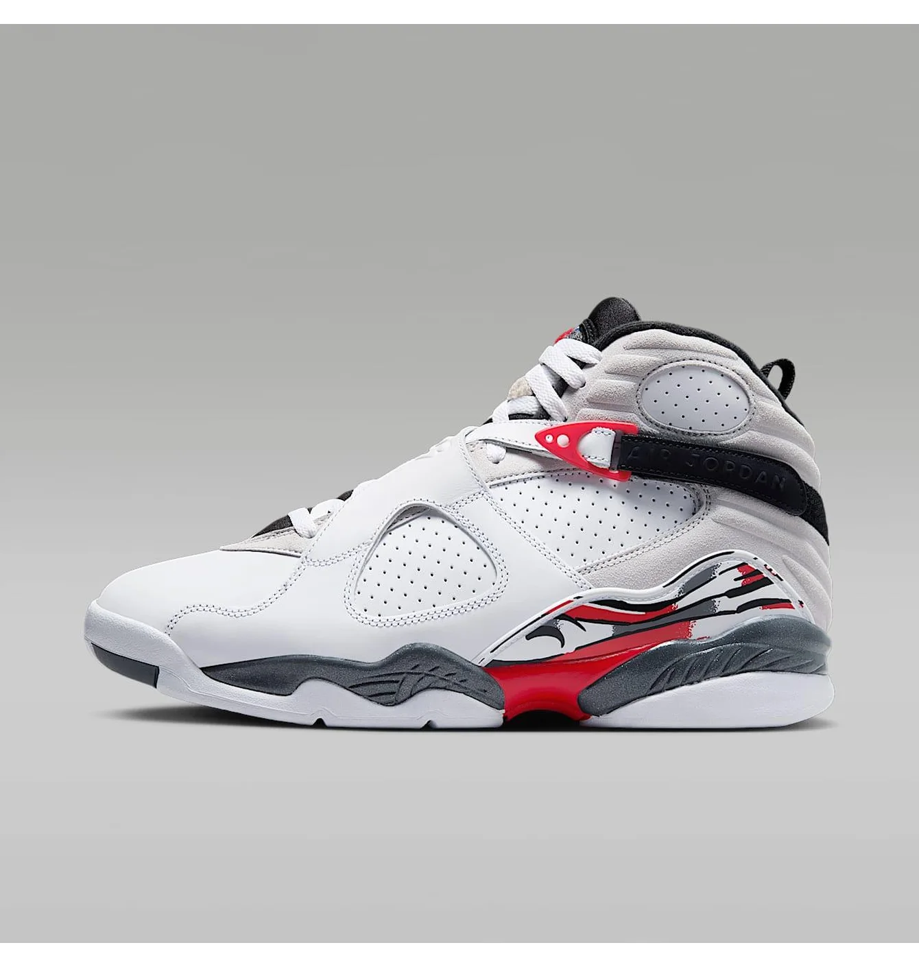 Jordan 8 Retro White True Red