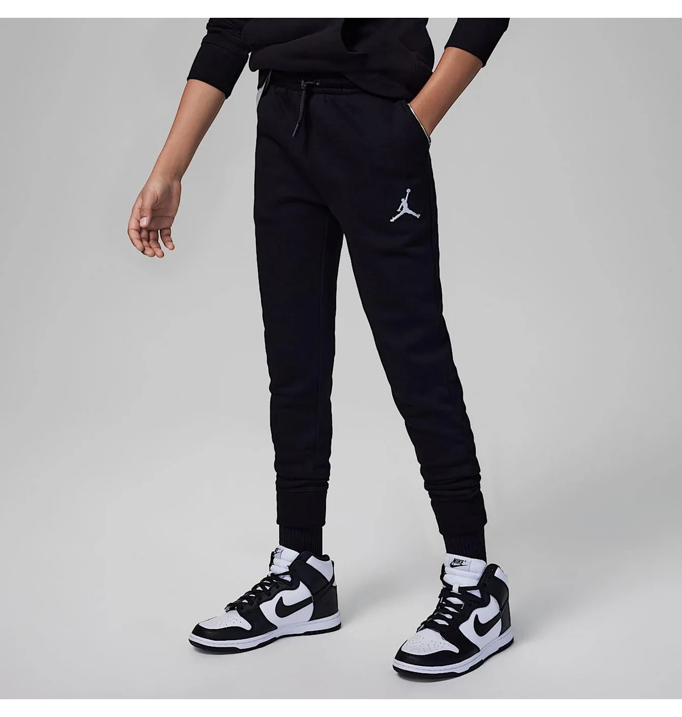 Спортивний костюм дитячий Air Jordan Jumpman Sustainable Black 95C551-023__95C549-023
