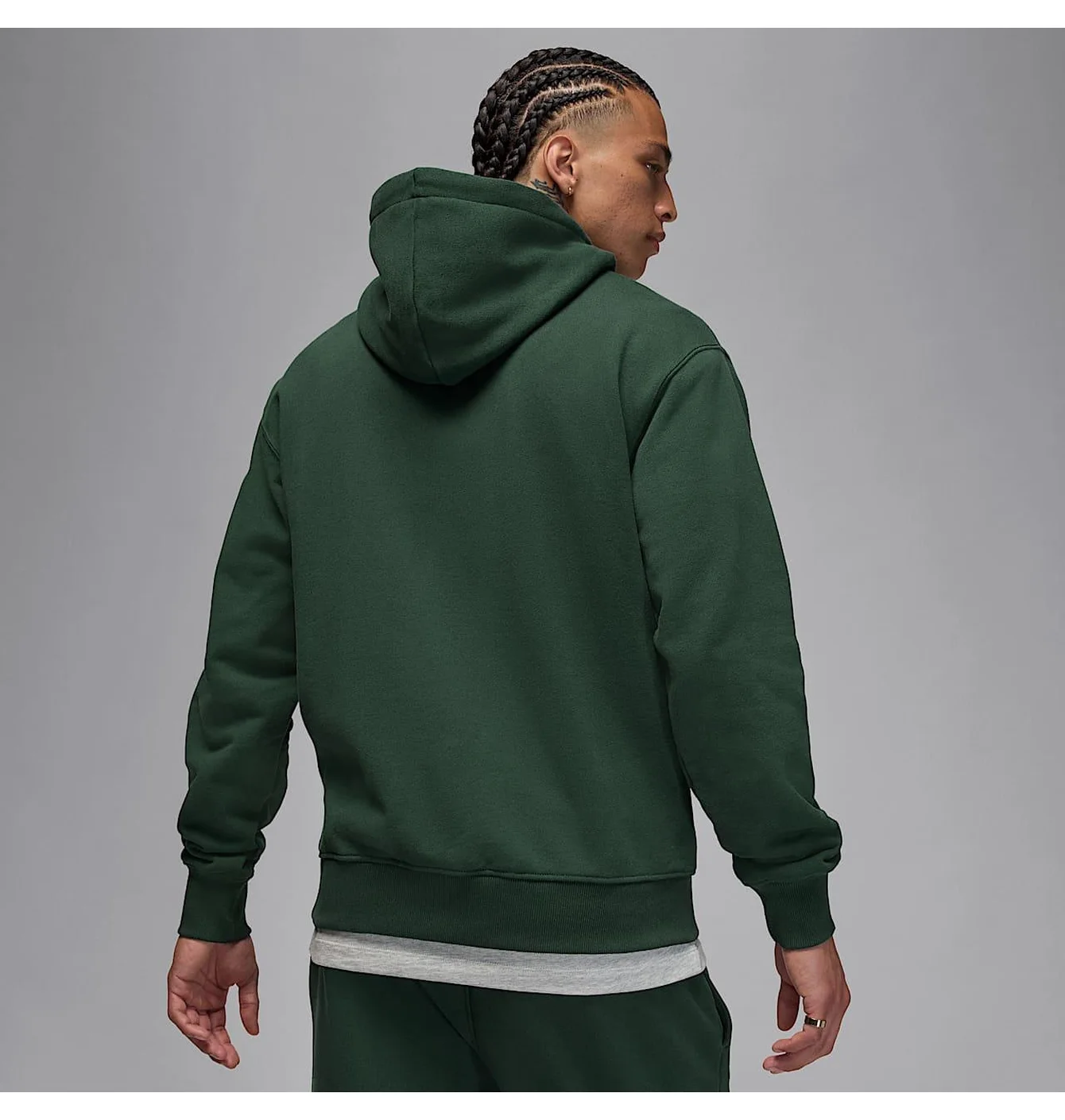 Толстовка чоловіча Nike Flight Fleece MenS Pullover Hoodie Green FV7247-316