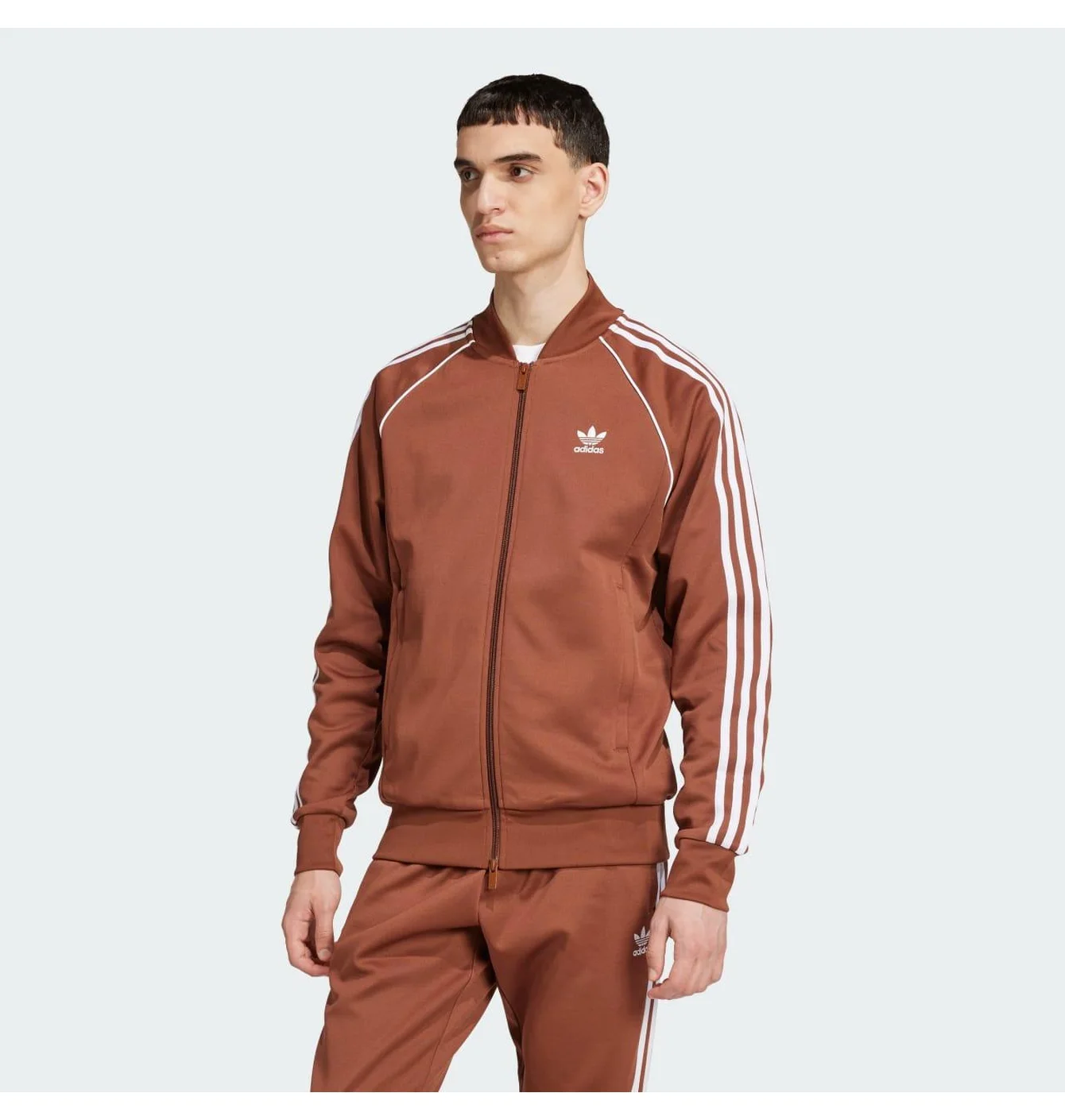 Олімпійка чоловіча Adidas Adicolor Classics Sst Brown IY9855