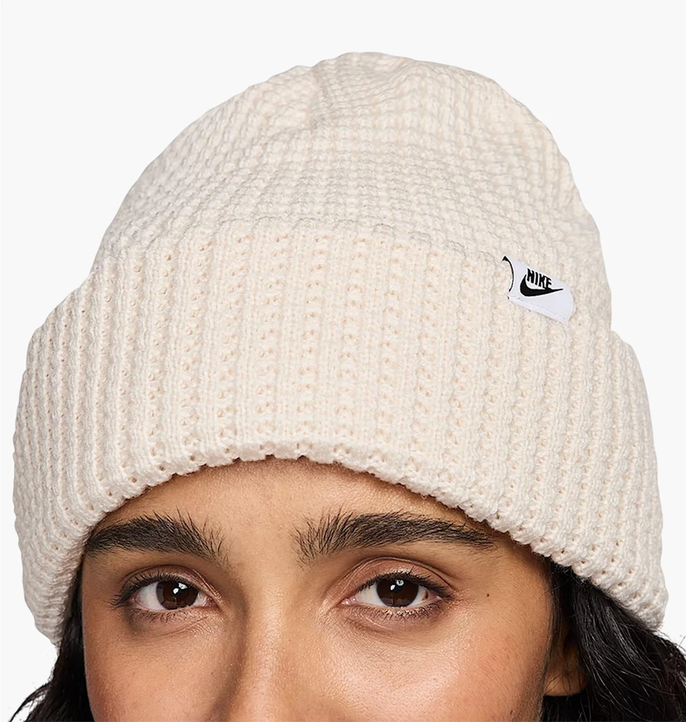Шапка унісекс Nike Peak Waffle-Knit Beige FZ2123-104