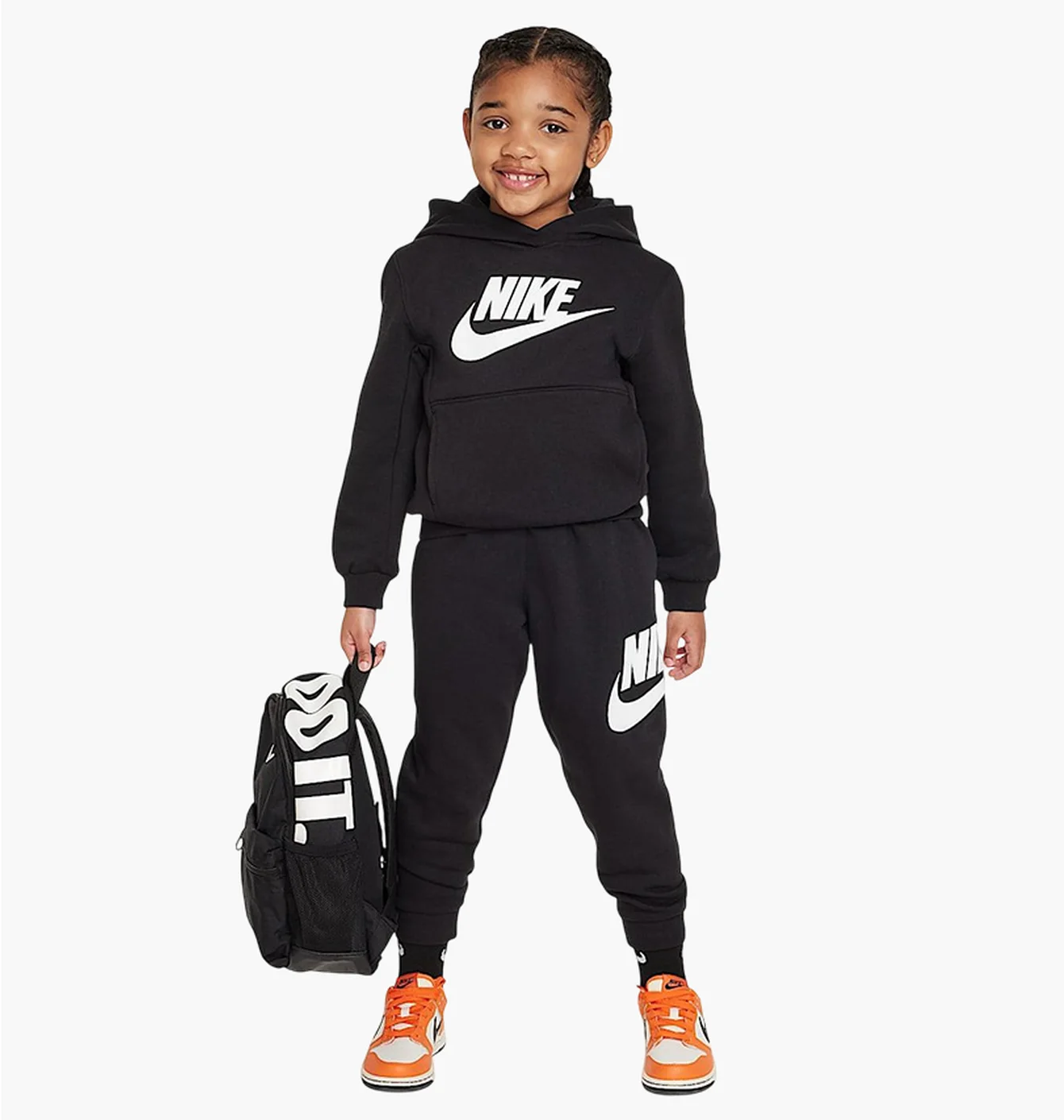 Спортивний костюм дитячий Nike Club Fleece Black 86L135-023