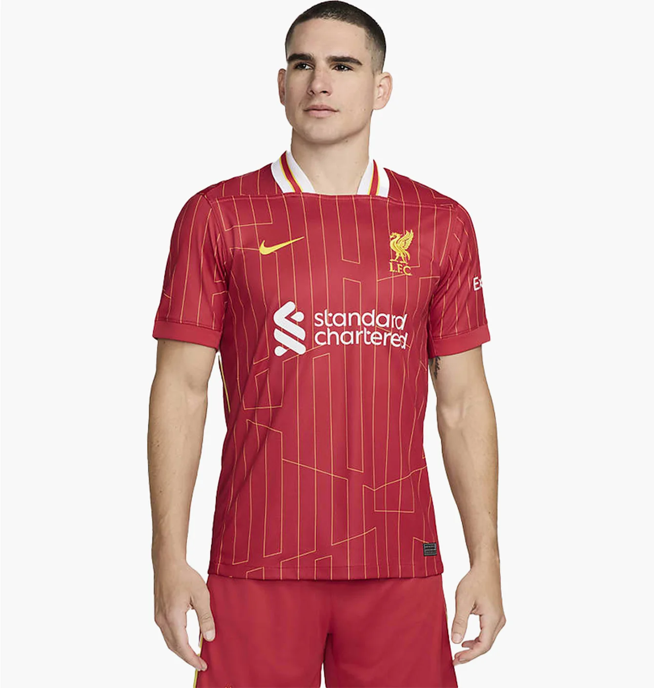Футболка чоловіча Nike Fc Liverpool 2024/25 Stadium Home Dri-Fit Replika Red FN8798-688