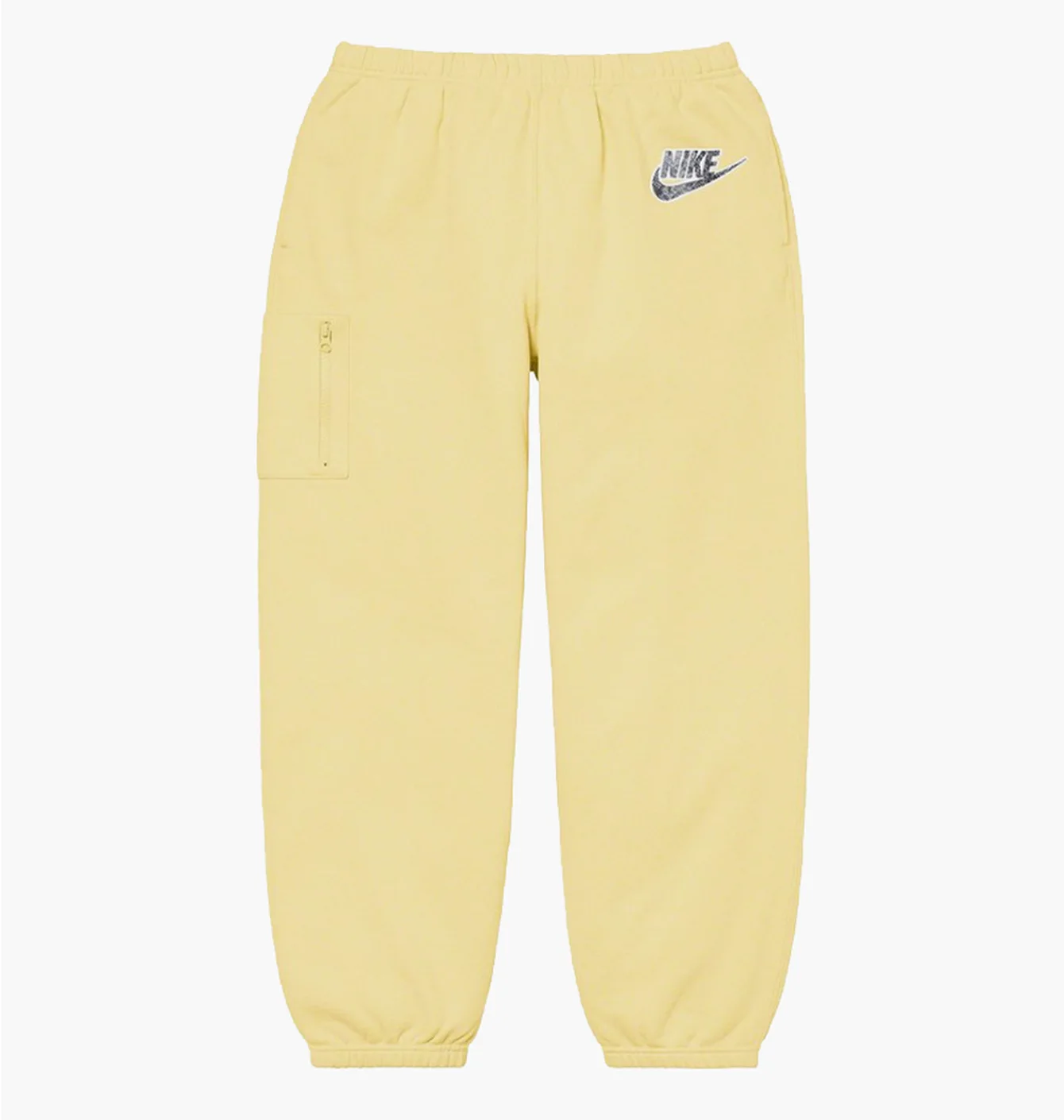 Nike x Supreme Cargo Sweatpants SS21 Yellow