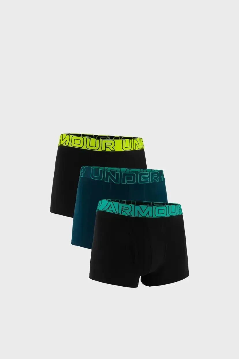 Труси-боксерки чоловічі Under Armour Performance Cotton - Solid 3 3Pk (1383891-007)