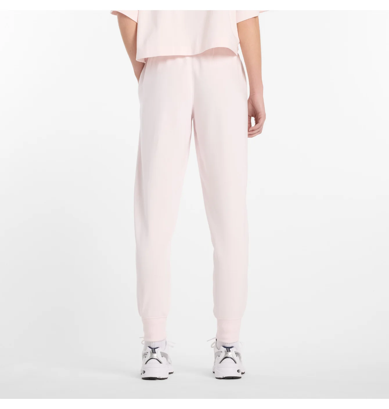 Штани жіночі New Balance Graphic French Terry Pink WB61D3EAAAA