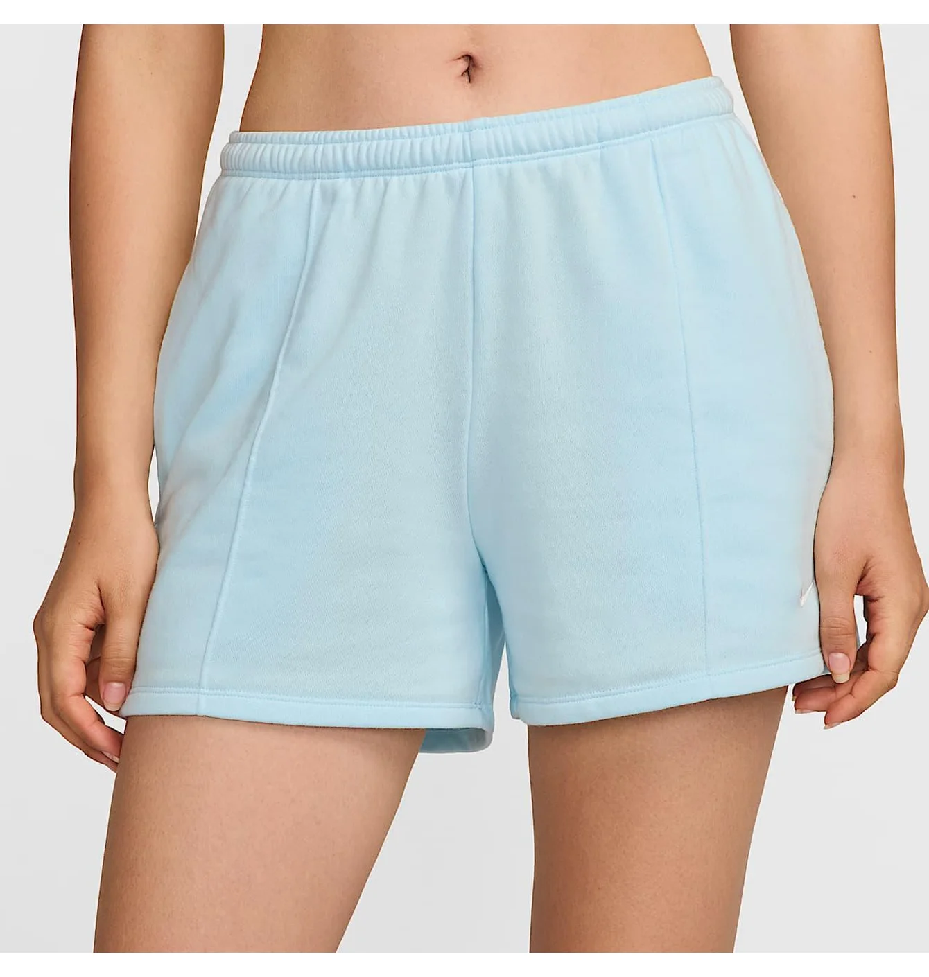 Шорти жіночі Nike Sportswear Chill Terry WomenS Mid-Rise Shorts Light Blue HF6940-474