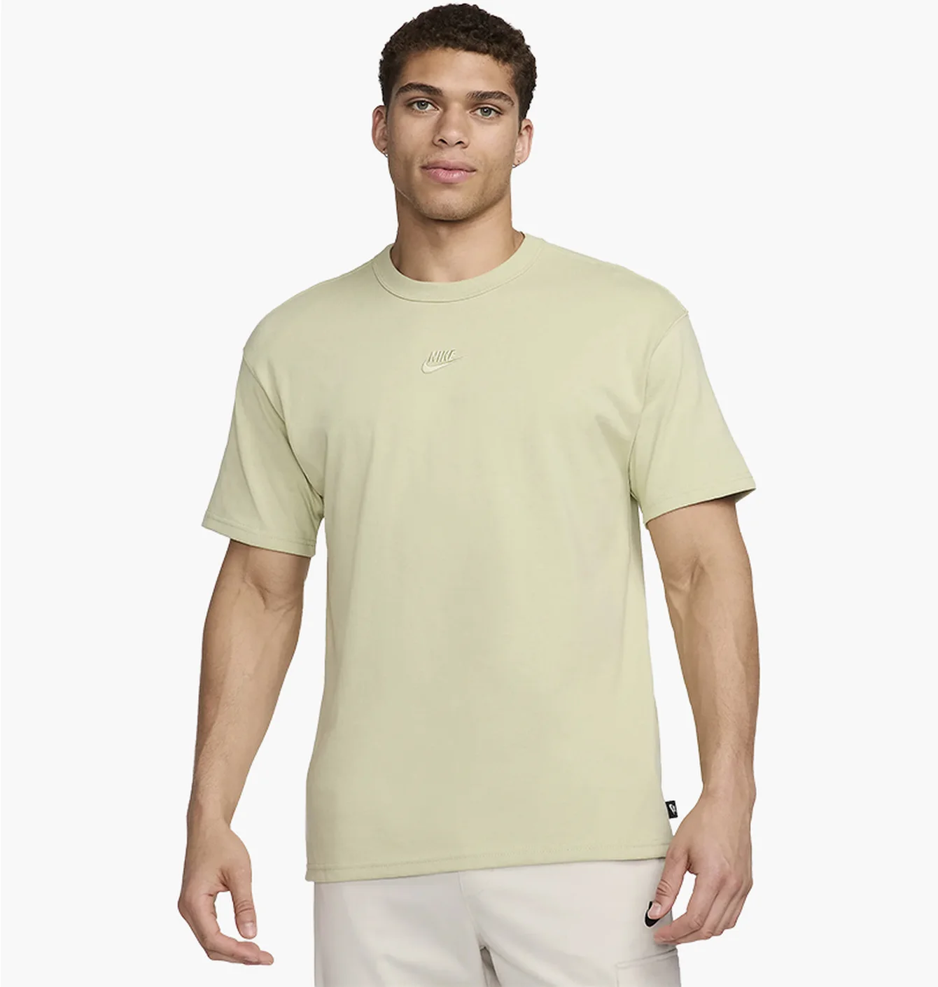 Футболка чоловіча Nike Sw Premium Essential Yellow DO7392-371