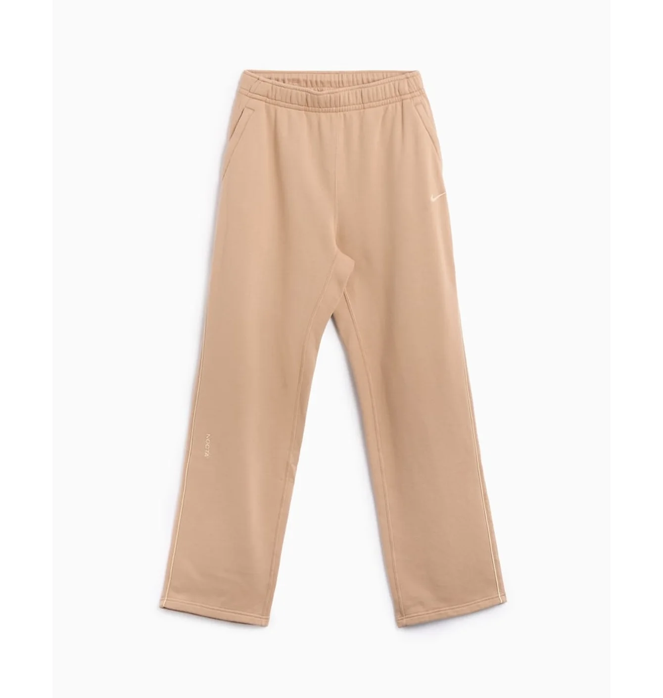 Nike x NOCTA Cardinal Stock Open Hem Fleece Pant Hemp&Sanddrift