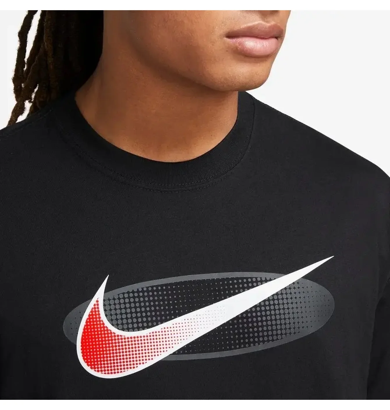 Футболка чоловіча Nike Nsw Tee M90 12Mo Swoosh Black DZ2995-010