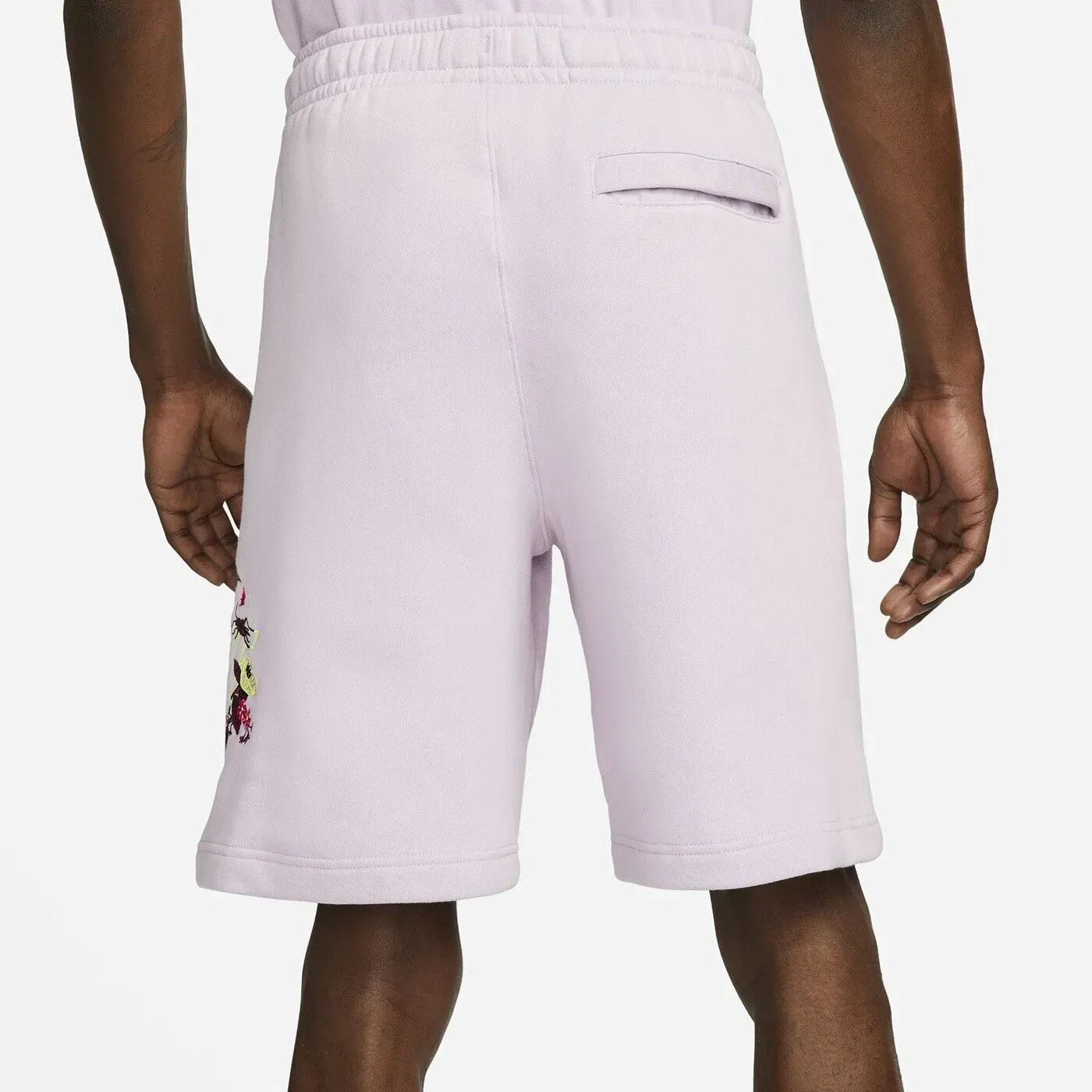 Nike Sportswear Mens Large Club Fleece Shorts Electro Purple