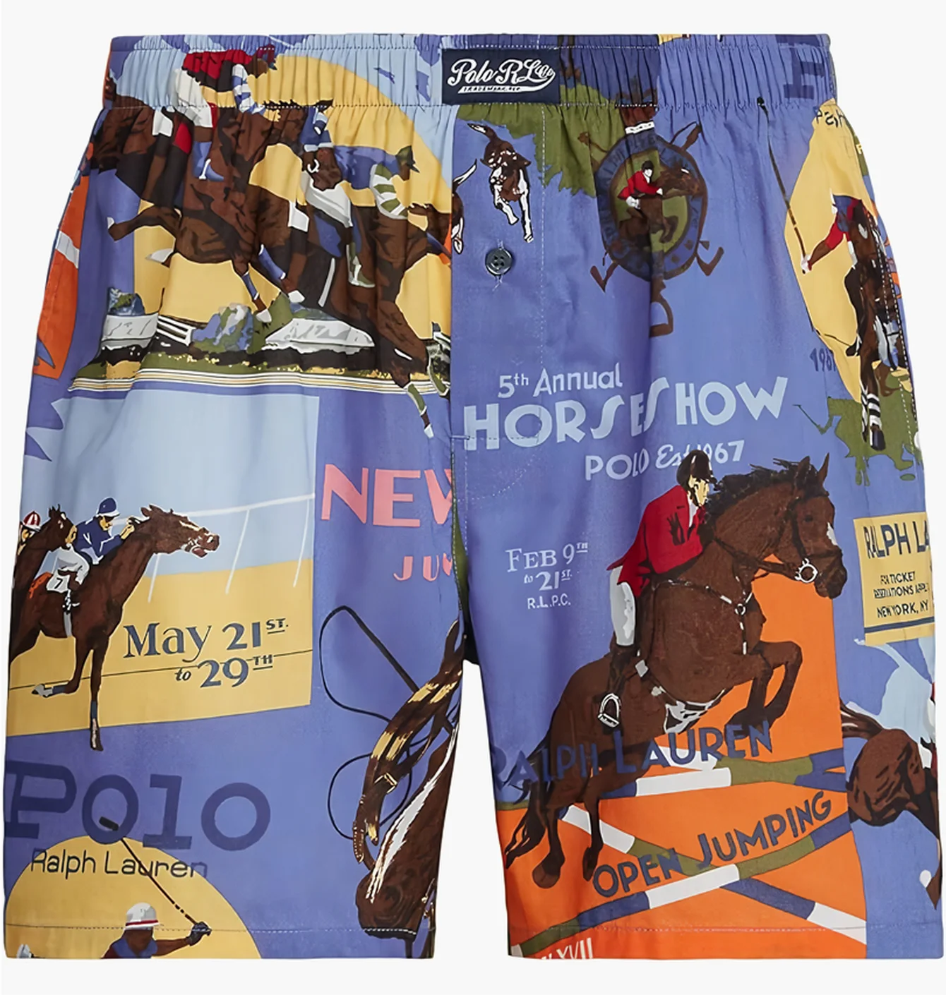 olo Ralph Lauren L108HR Classic 100% Cotton 40's Woven Boxer