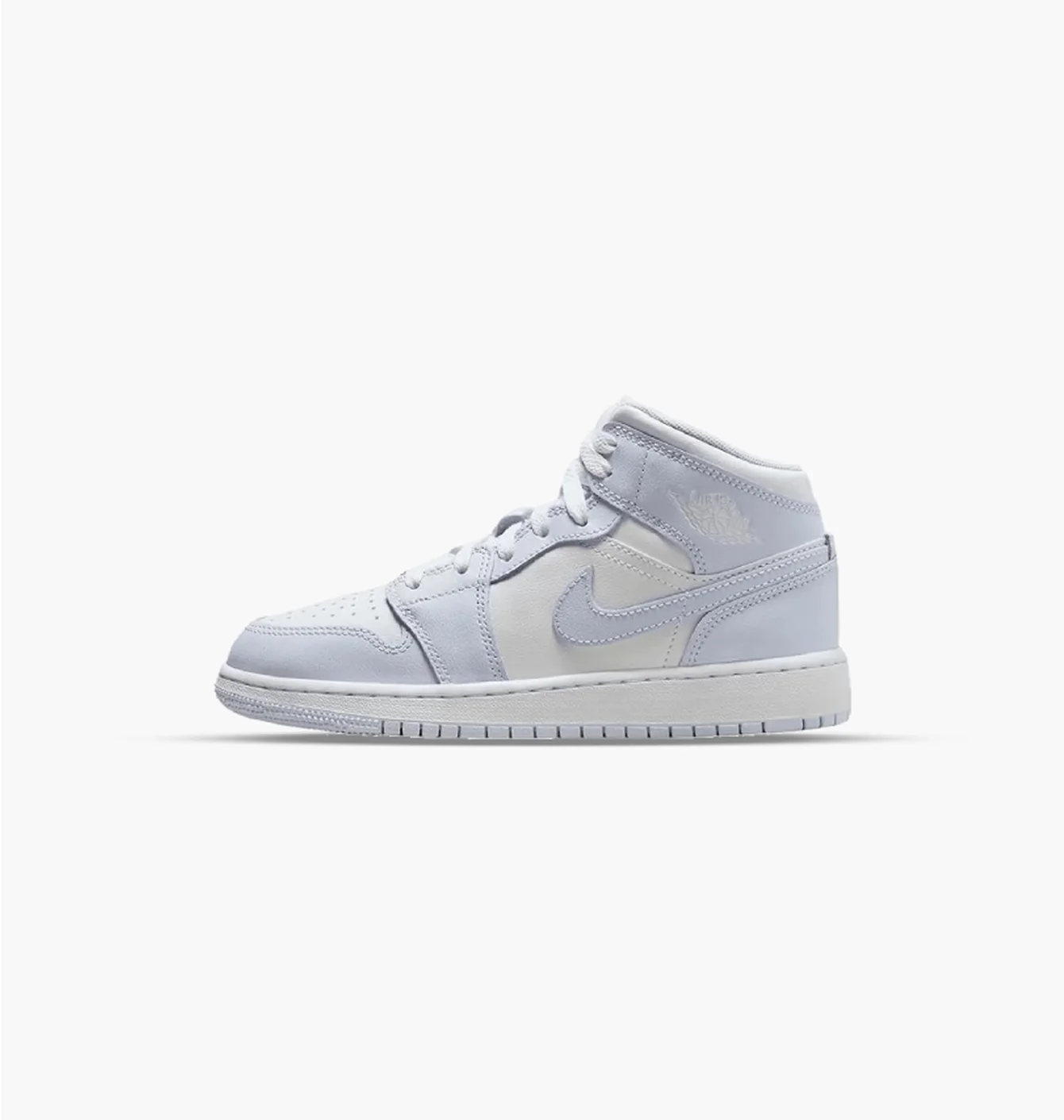 Кросівки дитячі Air Jordan 1 Mid (Gs) Light Blue FD8780-400