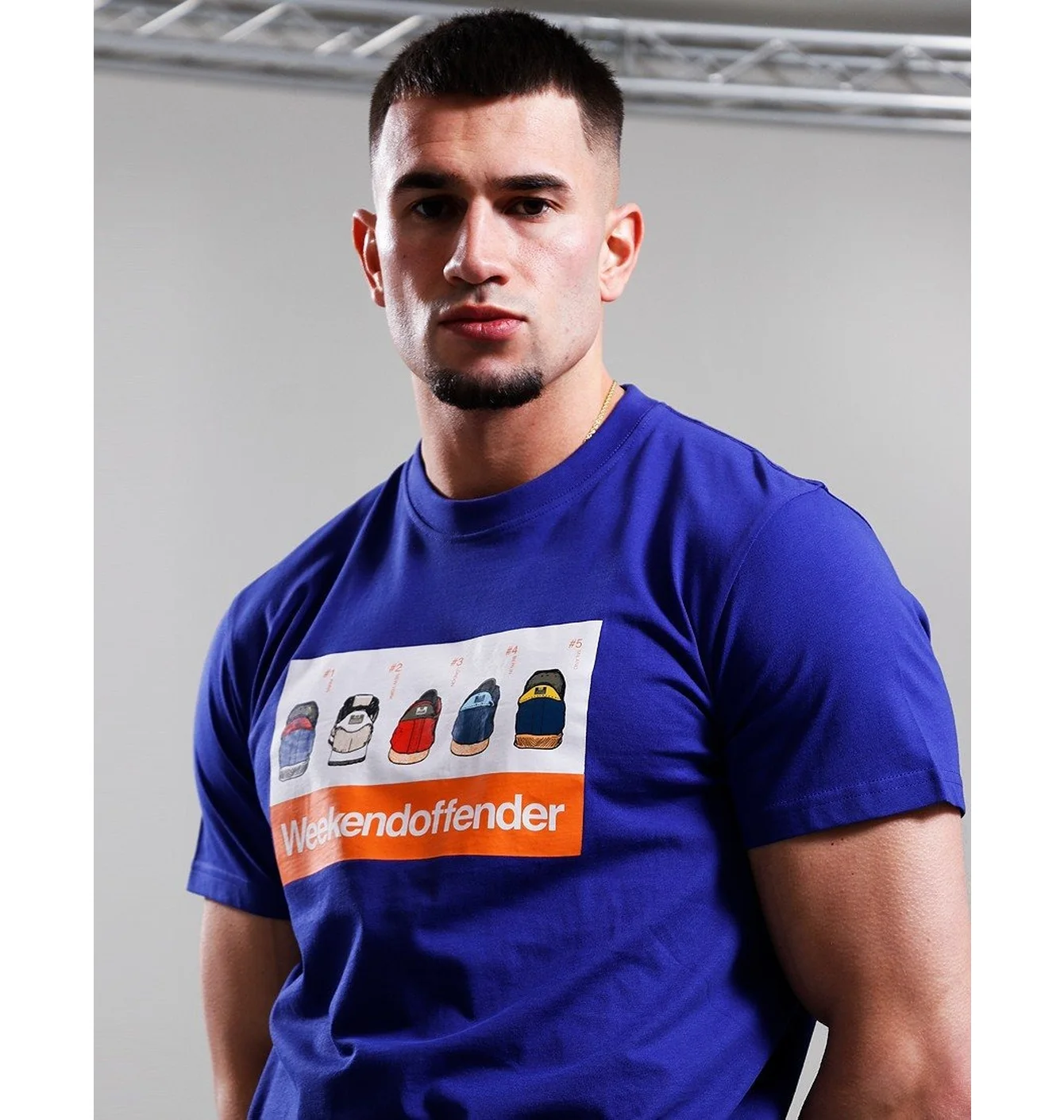 Футболка чоловіча Weekend Offender Trainerspotting Blue WOSPT2202