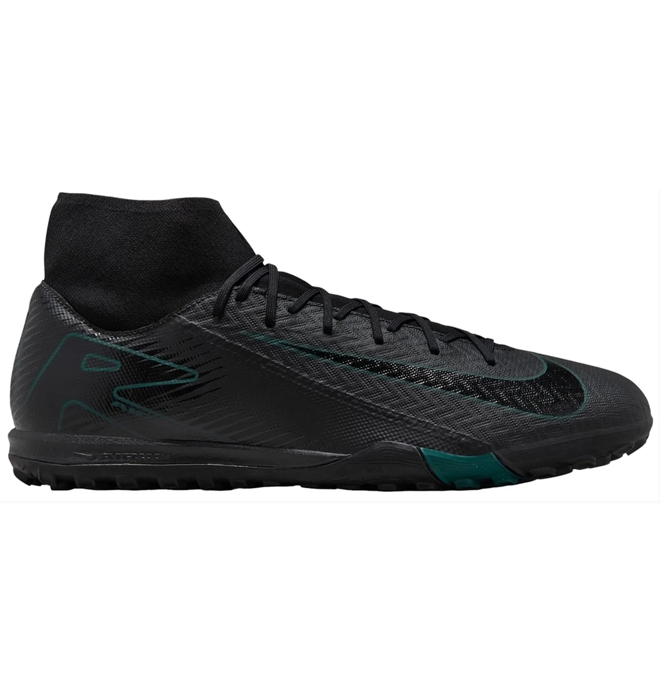 Сороконіжки унісекс Nike Zm Superfly 10 Academy Tf Black FQ8331-002