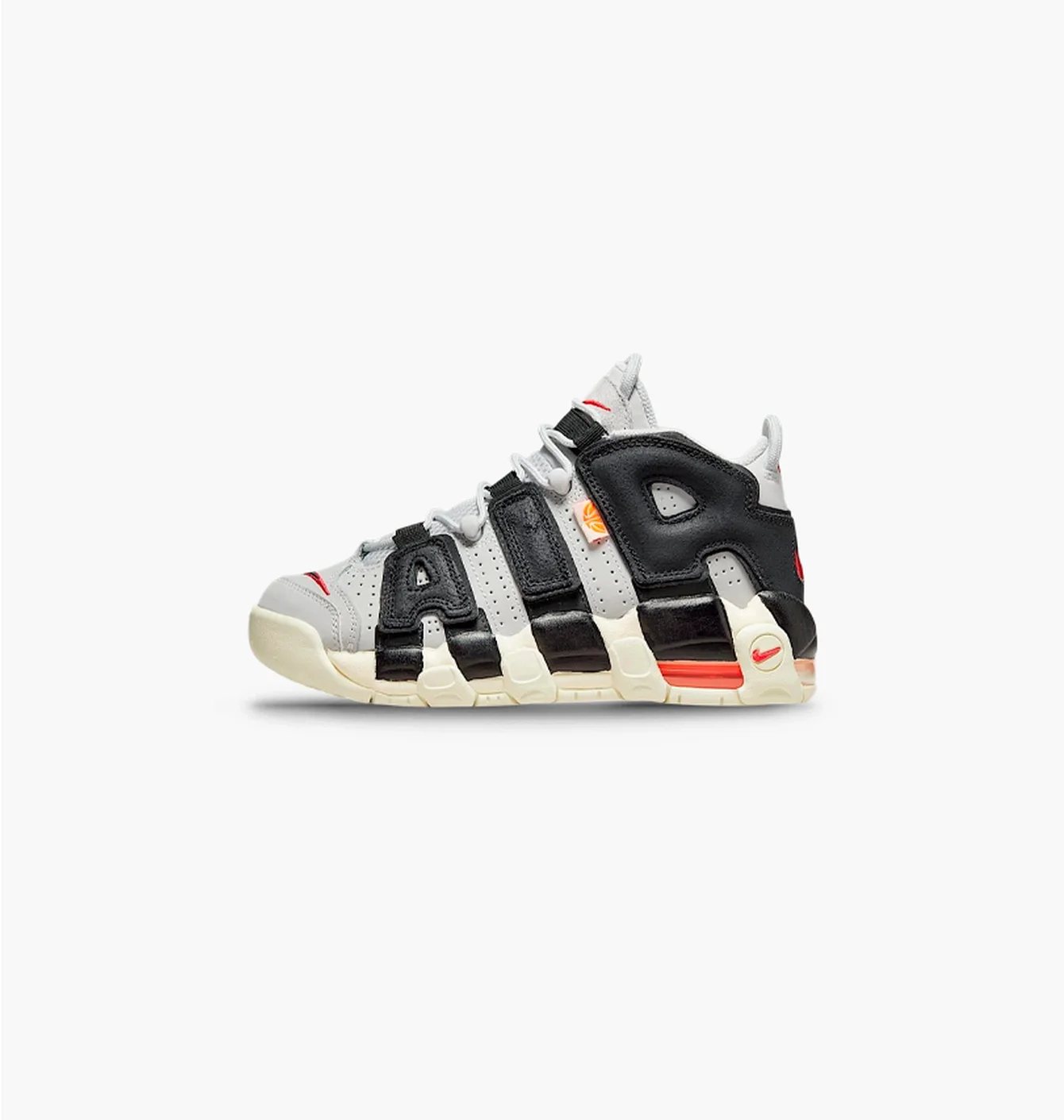 Кросівки дитячі Nike Air More Uptempo Hoops Black/Grey DX3360-001