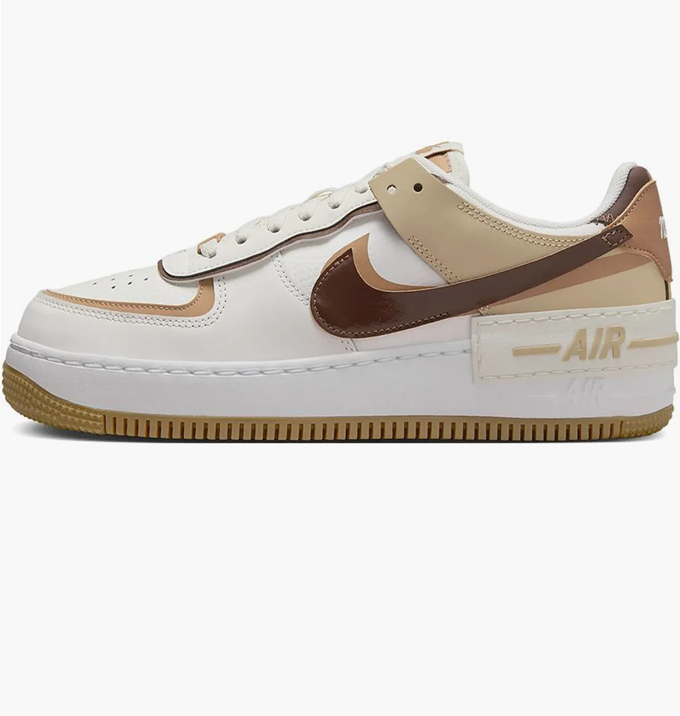 Кросівки жіночі Nike Air Force 1 Shadow White/Beige DZ1847-106