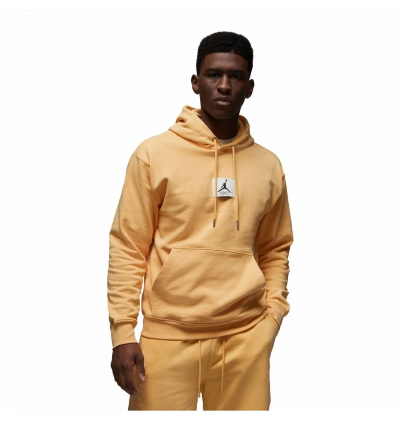 Air Jordan Flight Fleece Yellow Hoodie