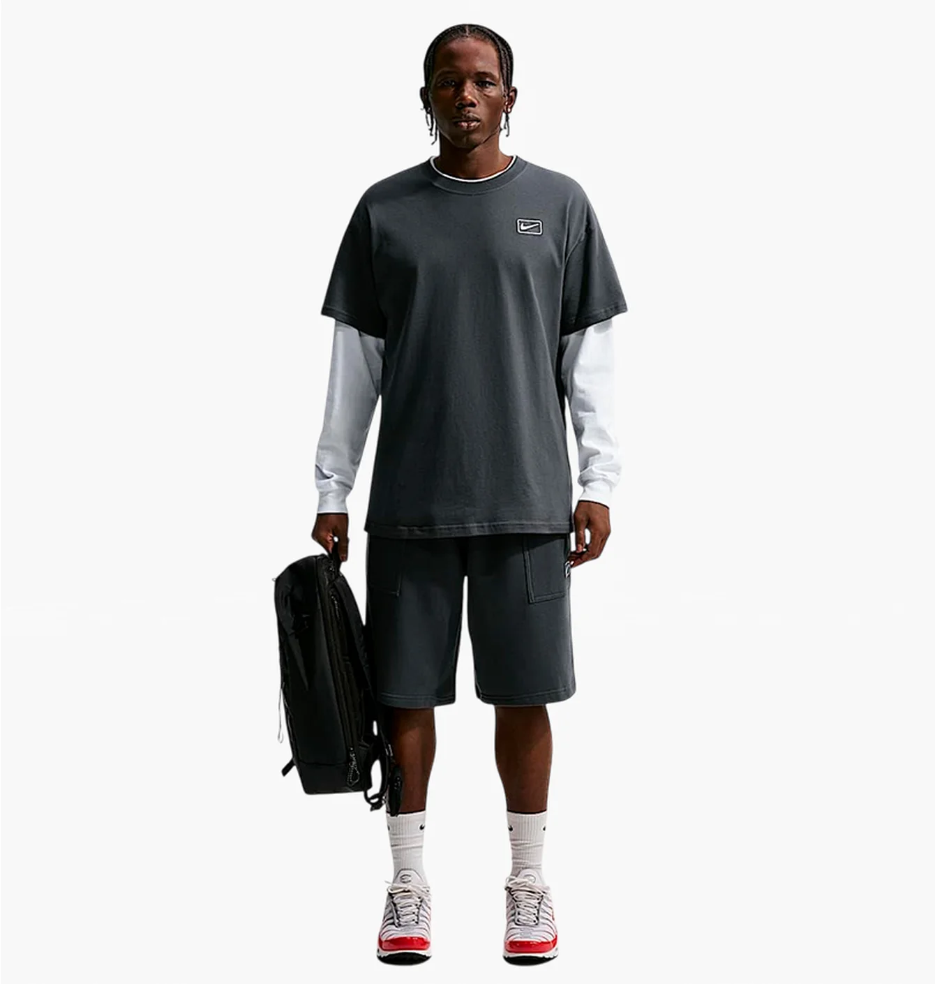 Футболка чоловіча Nike Dri-Fit Grey IV0607-060
