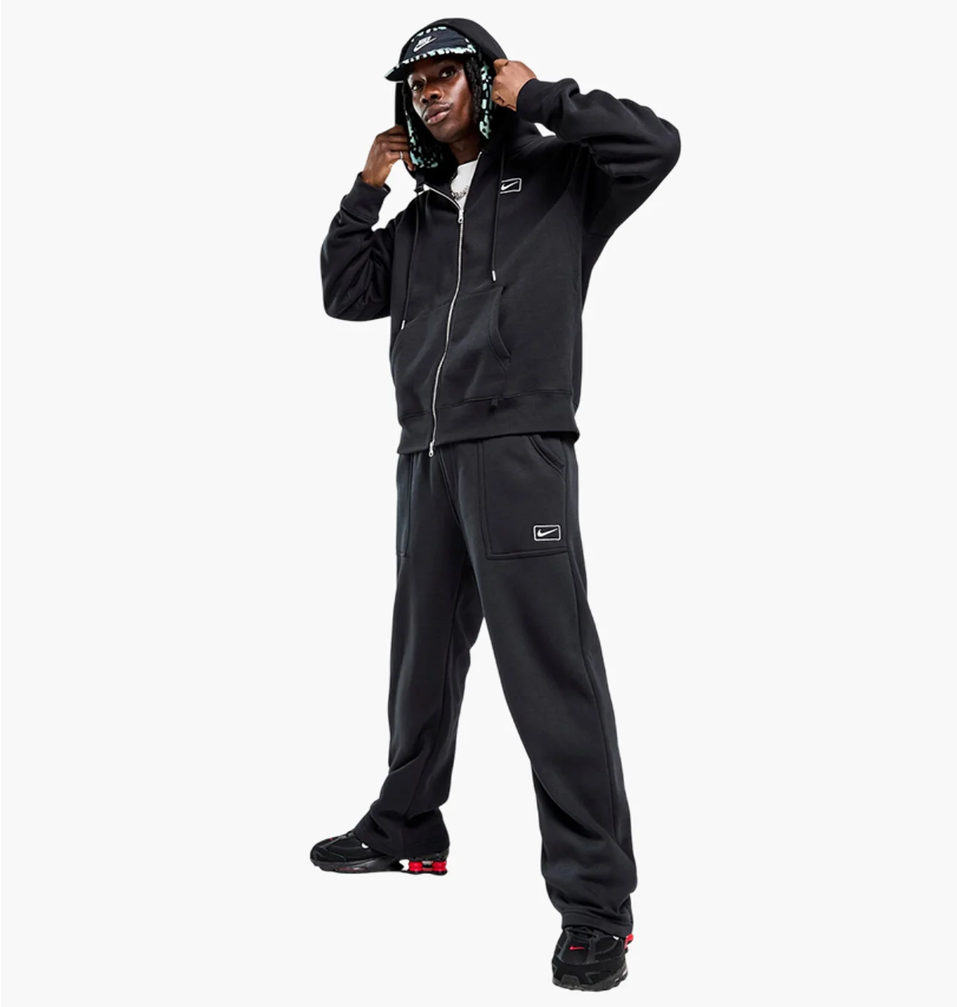 Спортивний костюм чоловічий Nike Sportswear Full-Zip Black