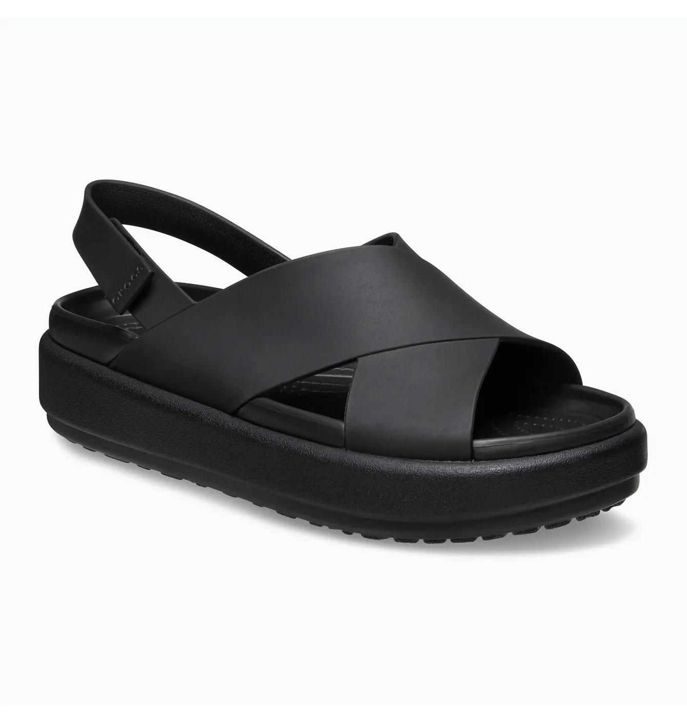 Сандалі жіночі Crocs Brooklyn Luxe Cross Strap Black 209407-060