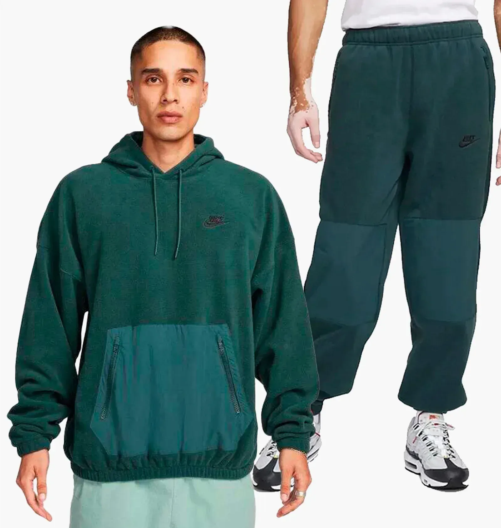 Спортивний костюм чоловічий Nike Club Fleece Turquoise (FB8388-328_FB8384-328)