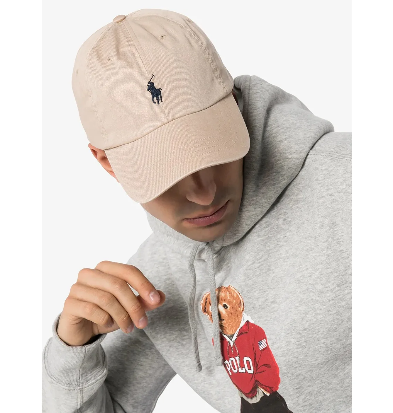 Кепка чоловіча Ralph Lauren Classic Chino Beige 710548524005