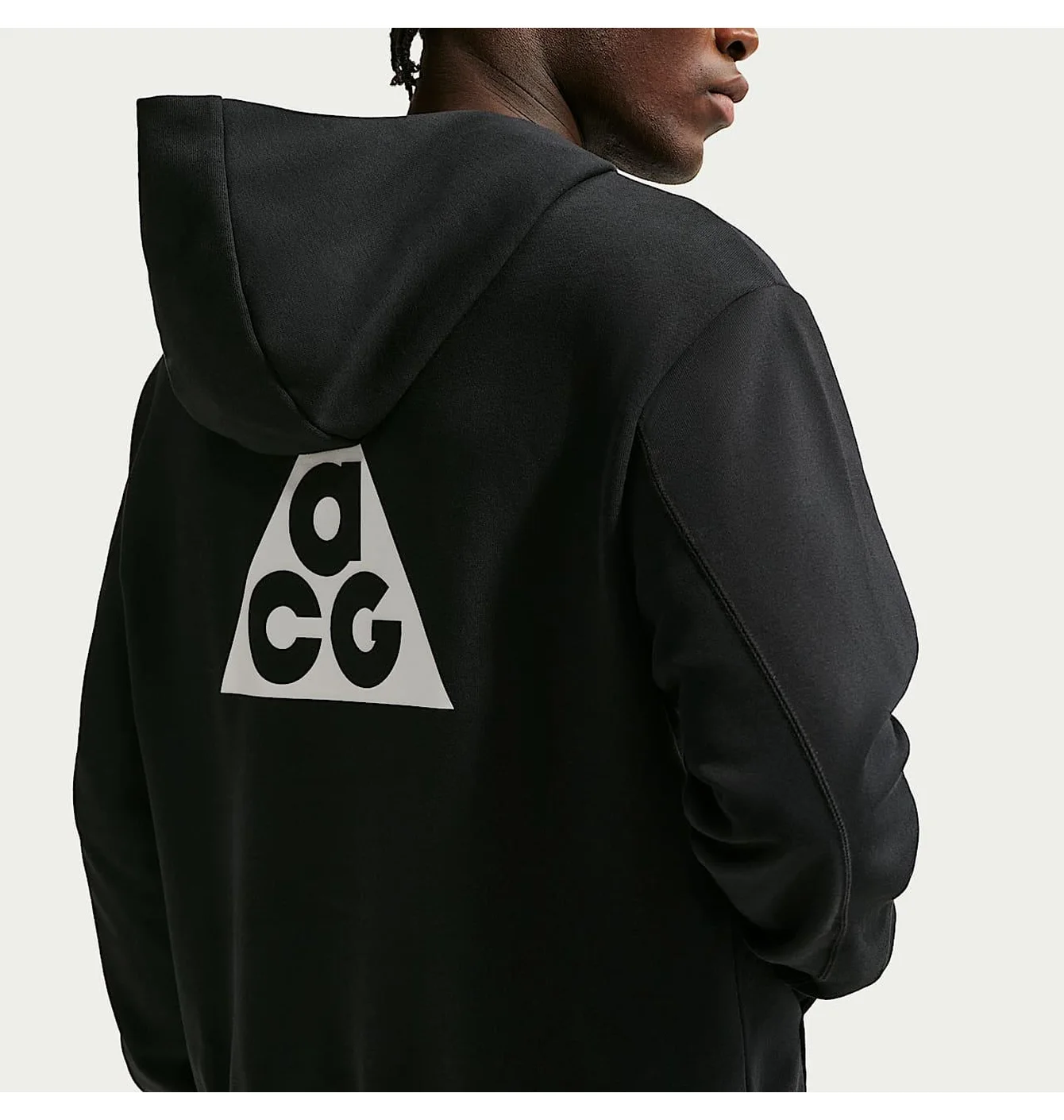 Худі чоловіче Nike Acg Magic Hour MenS Dri-Fit Trail Hoodie Black/White IO9667-010
