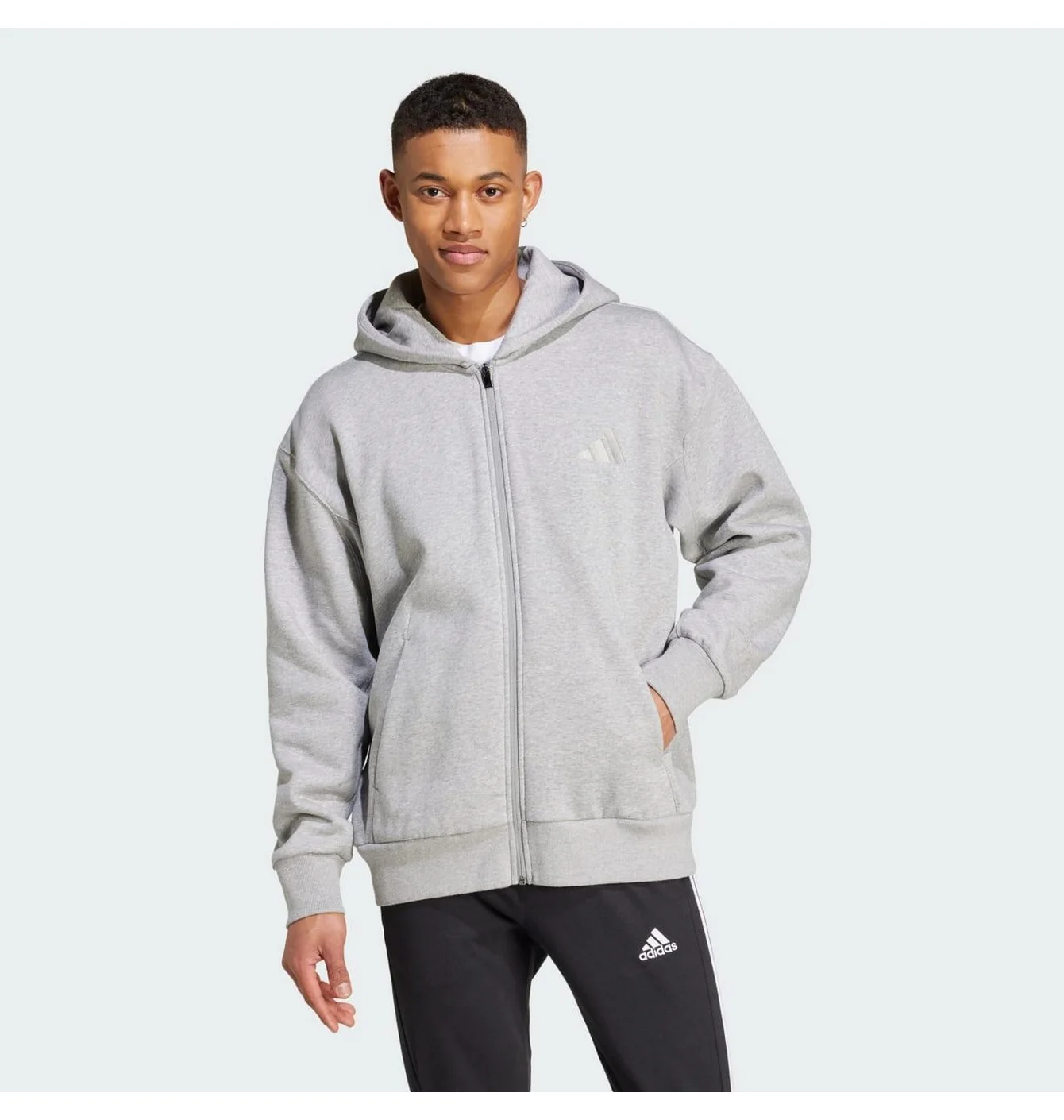 Adidas All Szn Fleece Full Zip Hoodie