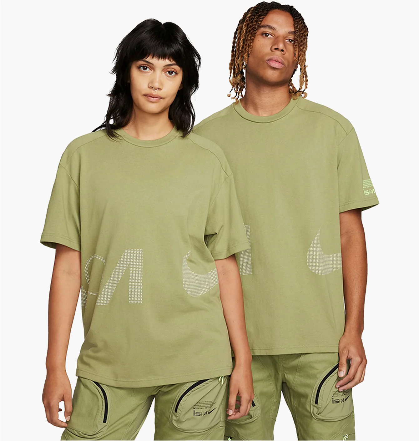 Nike Ispa T-Shirt салатовая футболка испа