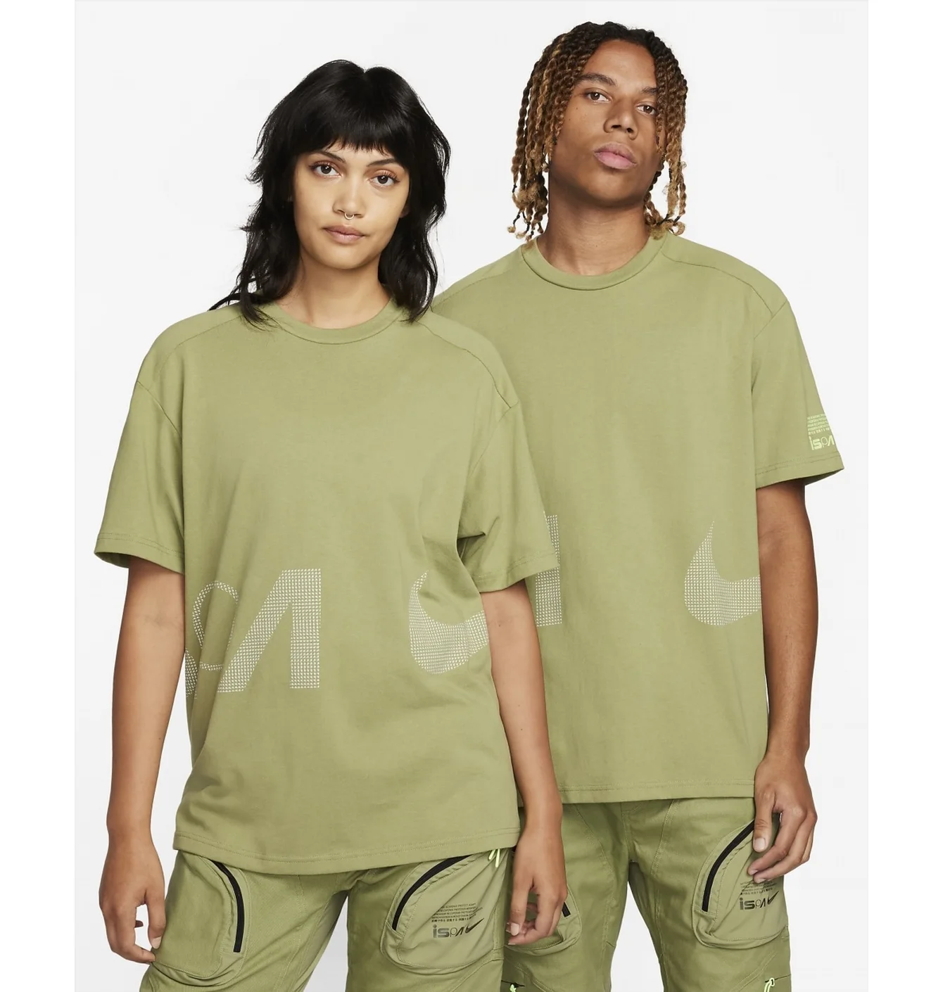 Nike Ispa T-Shirt салатовая футболка испа