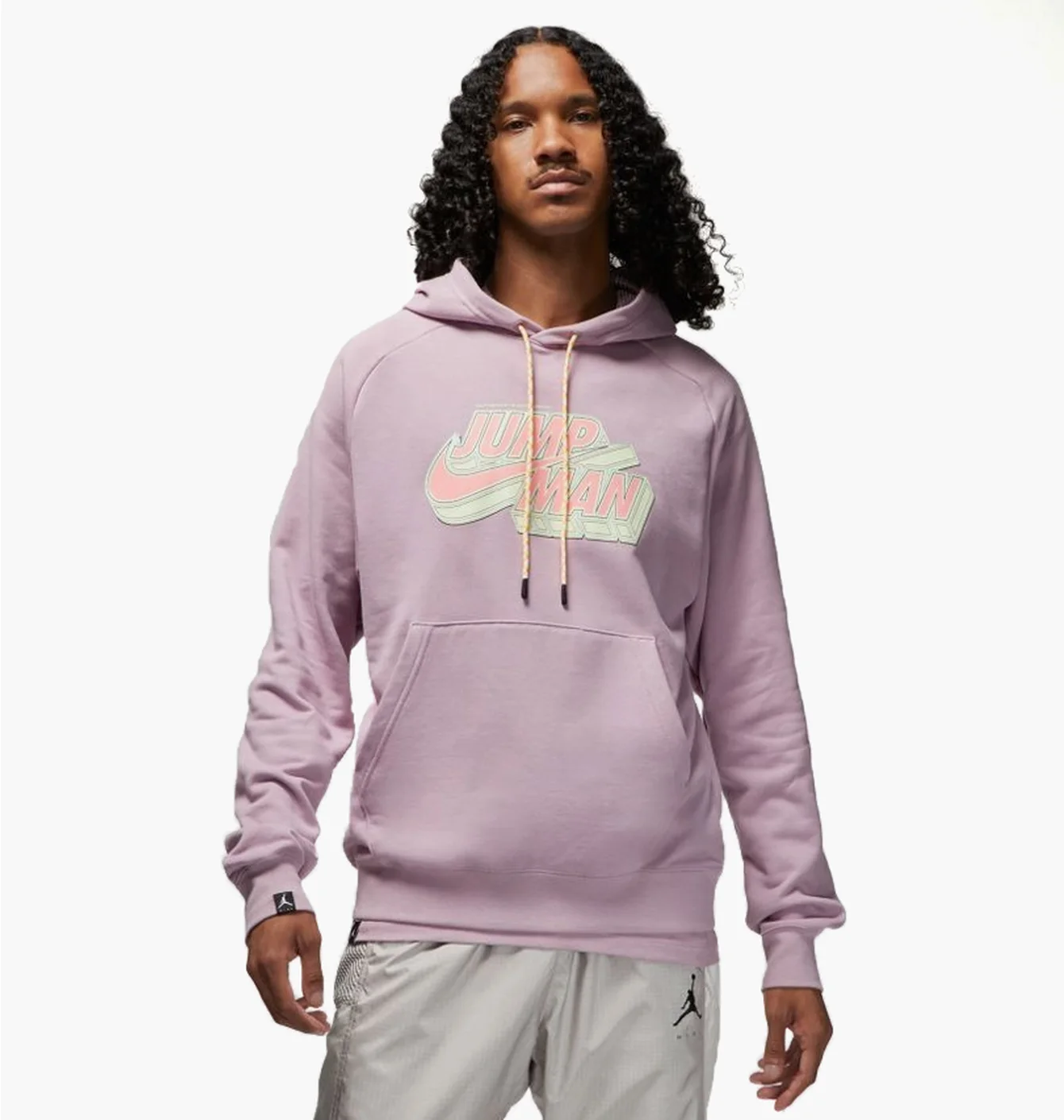ХУДИ AIR JORDAN JUMPMAN SWEATSHIRT HOODIE PINK