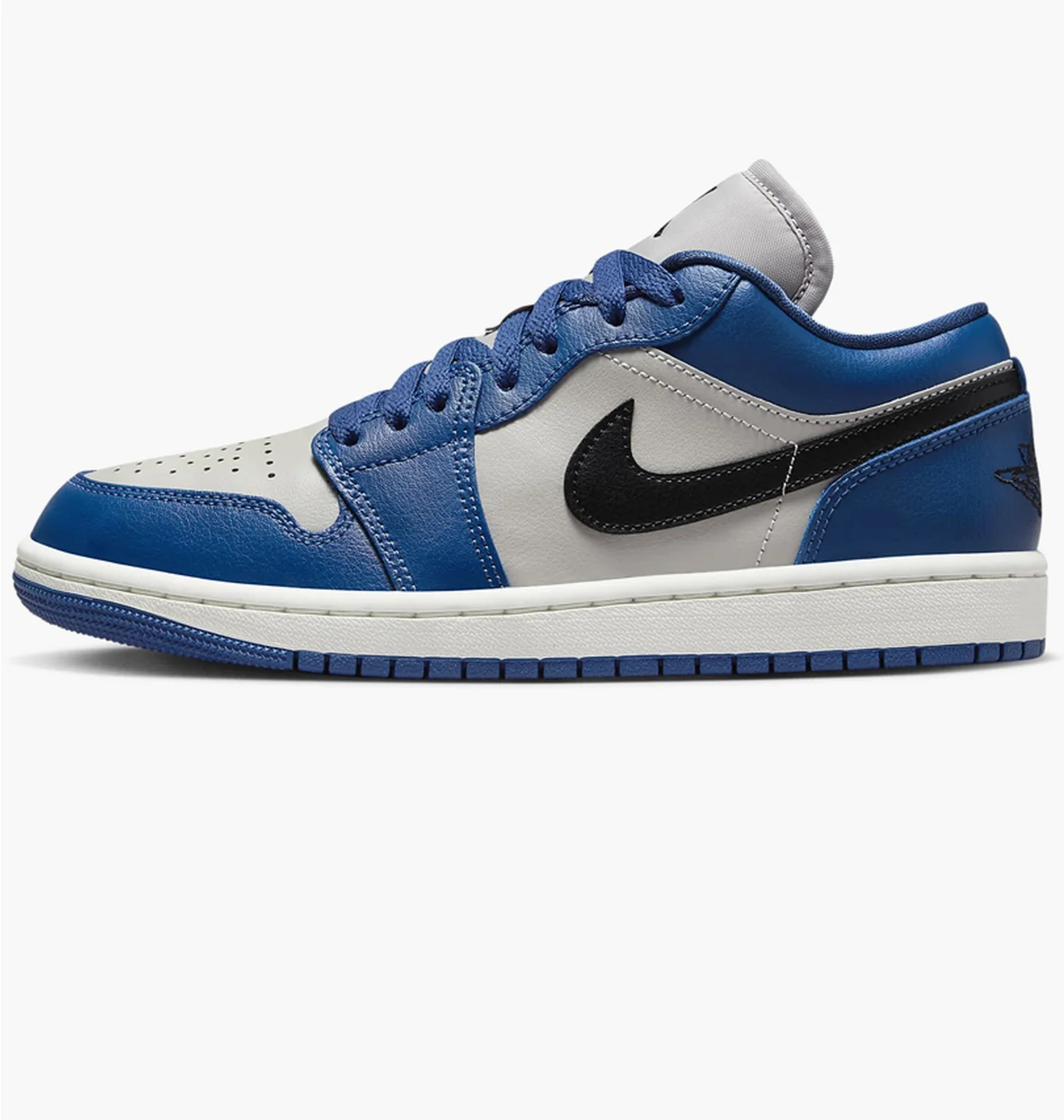 Кросівки жіночі Air Jordan Air 1 Low White/Blue DC0774-402