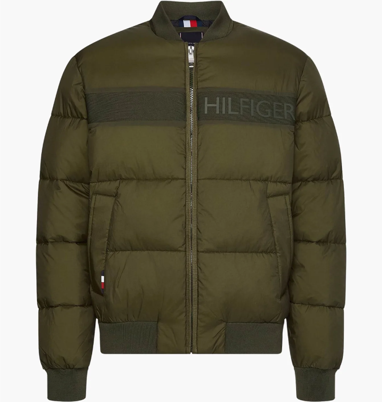 Бомбер чоловічий Tommy Hilfiger High Loft Olive MW0MW28722