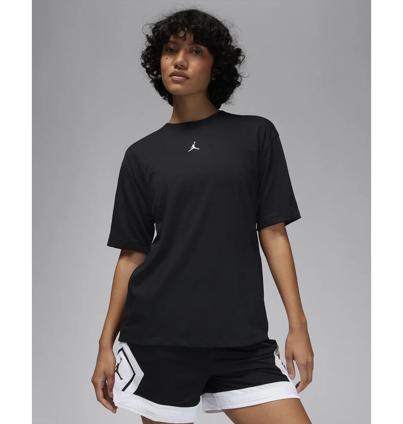 Футболка жіноча Air Jordan Sport Diamond Short-Sleeve Top Black FN5116-010