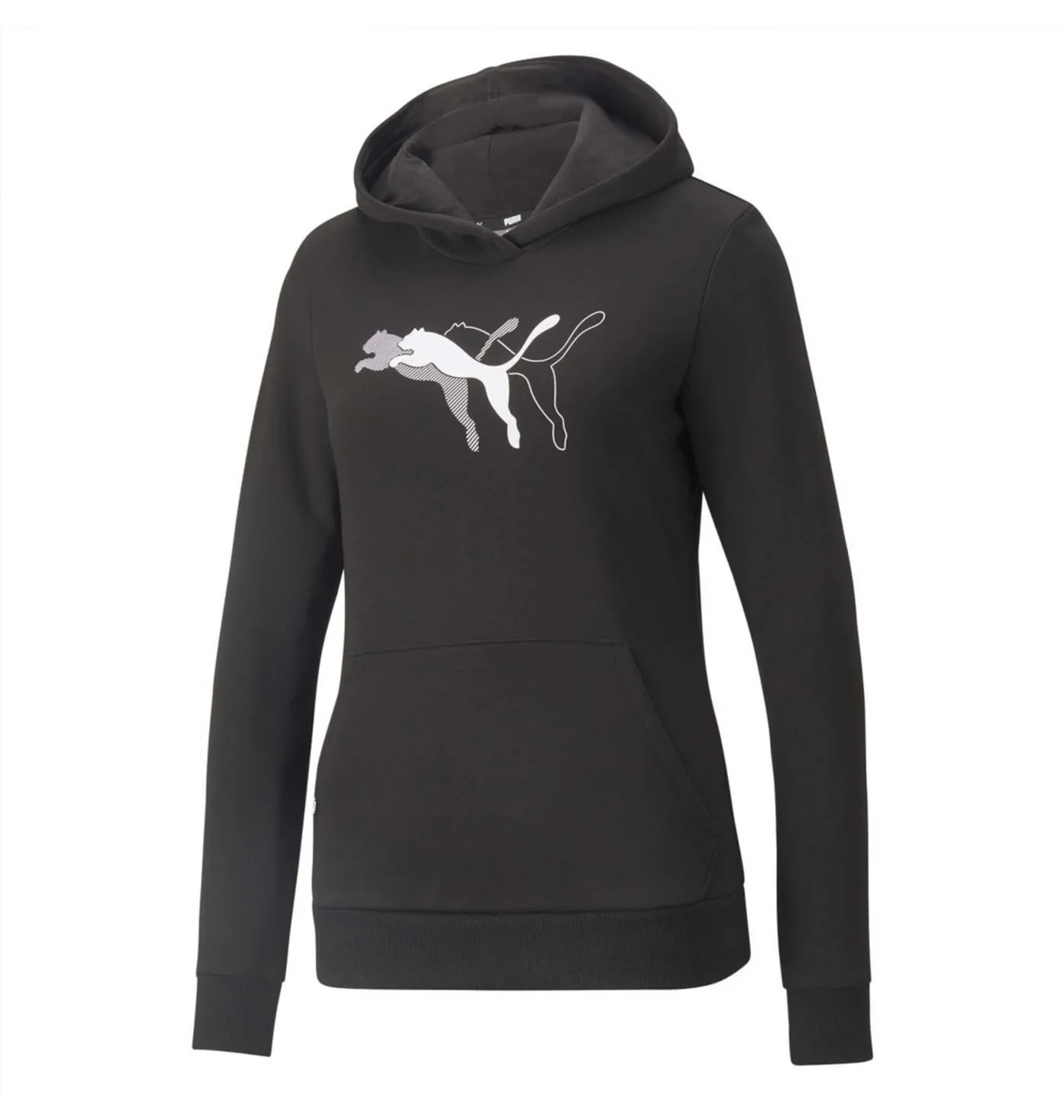 Худі жіноче Puma Power Graphic Hoodie Tr Black 847114-01