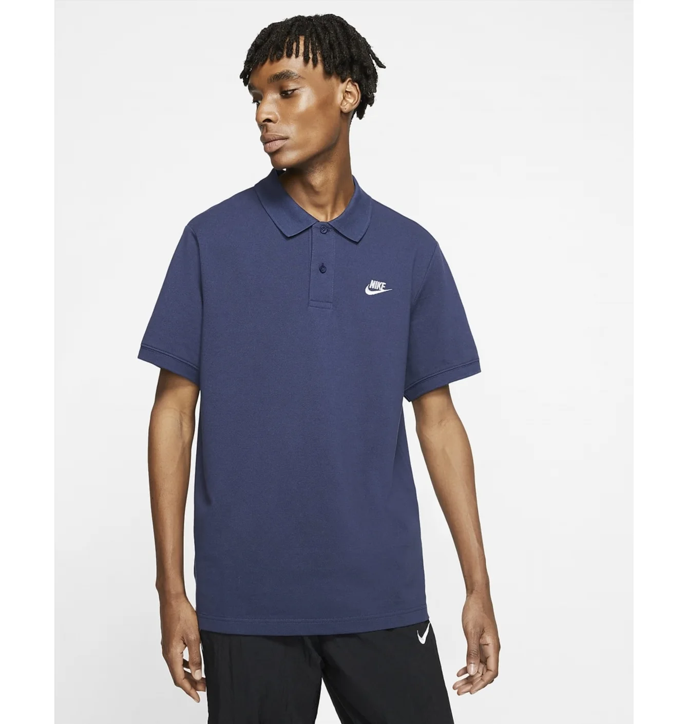 Поло чоловіче Nike M Nsw Sce Polo Matchup Pq Blue CJ4456-410