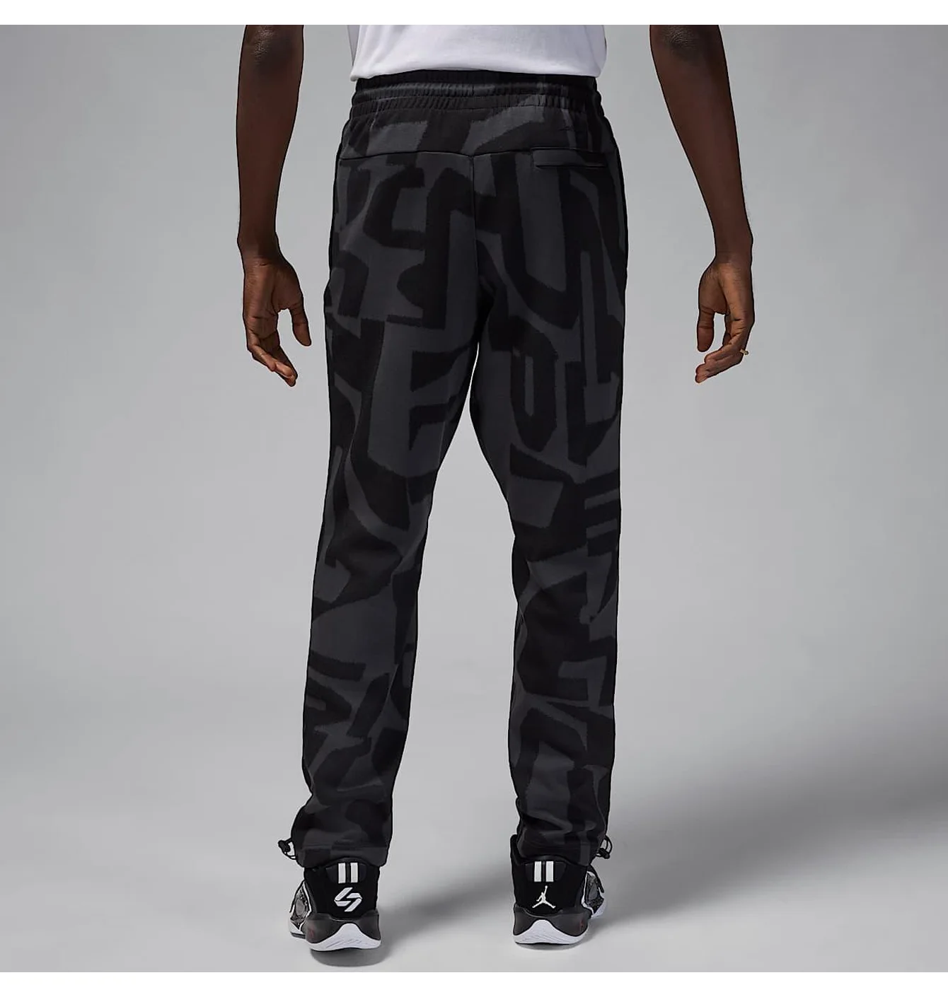 Штани чоловічі Air Jordan Sport Hoop Fleece Black/Grey FV8622-010