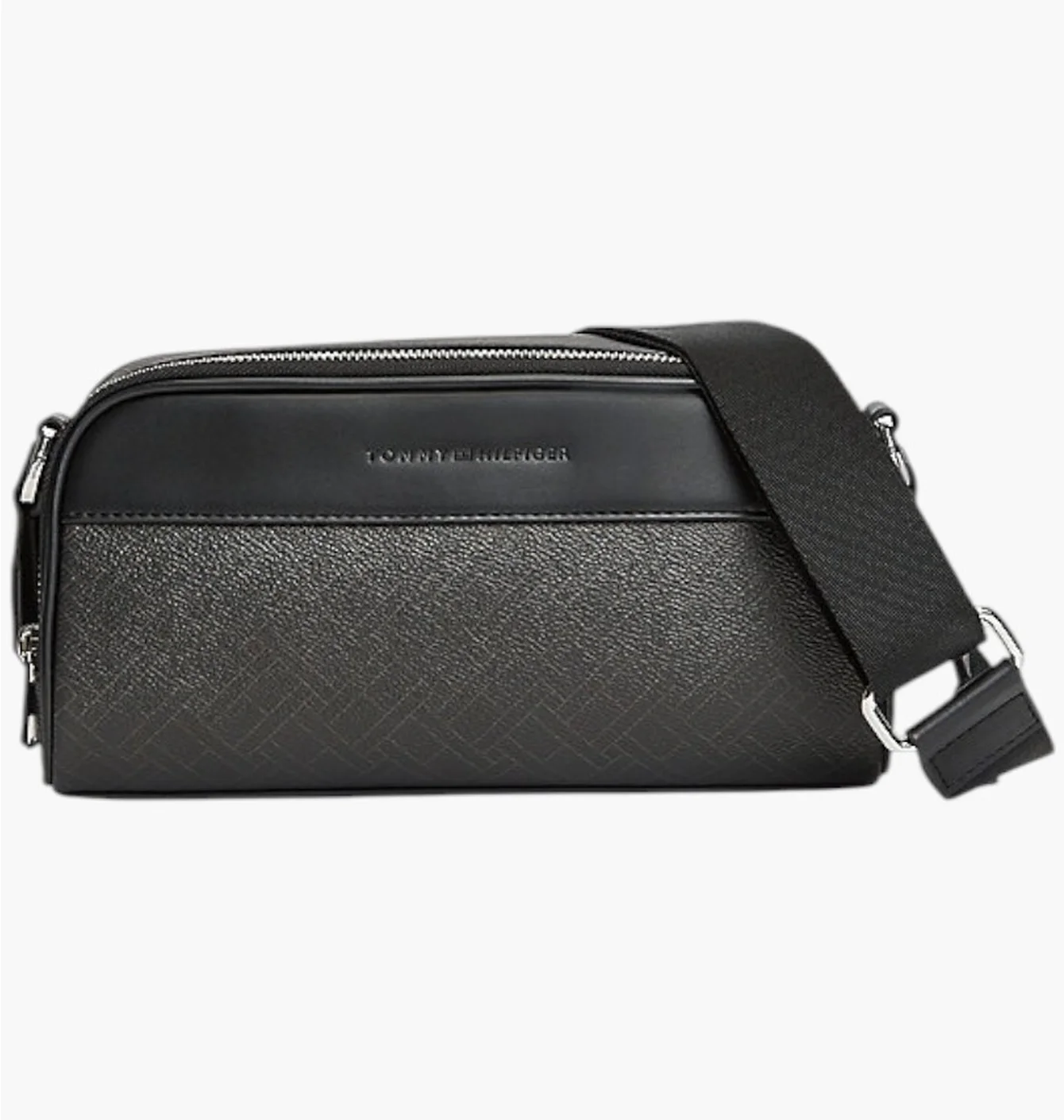 Сумка чоловіча Tommy Hilfiger Embossed Flag Black AM0AM14297-BDS