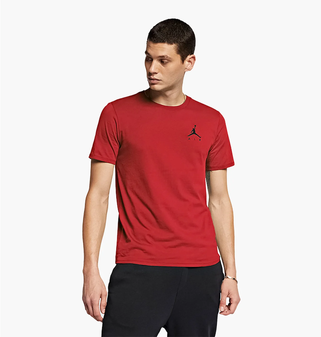 Футболка чоловіча Nike M J Jumpman Air Embrd Tee Red AH5296-687