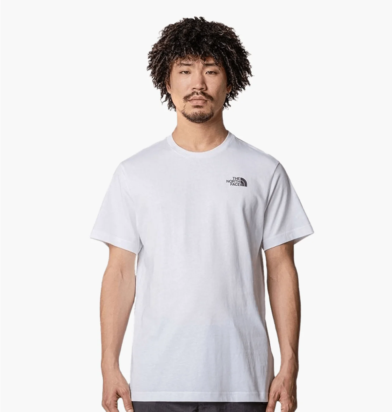 Футболка чоловіча The North Face Vertical Ss Tee White NF0A89FPFN4
