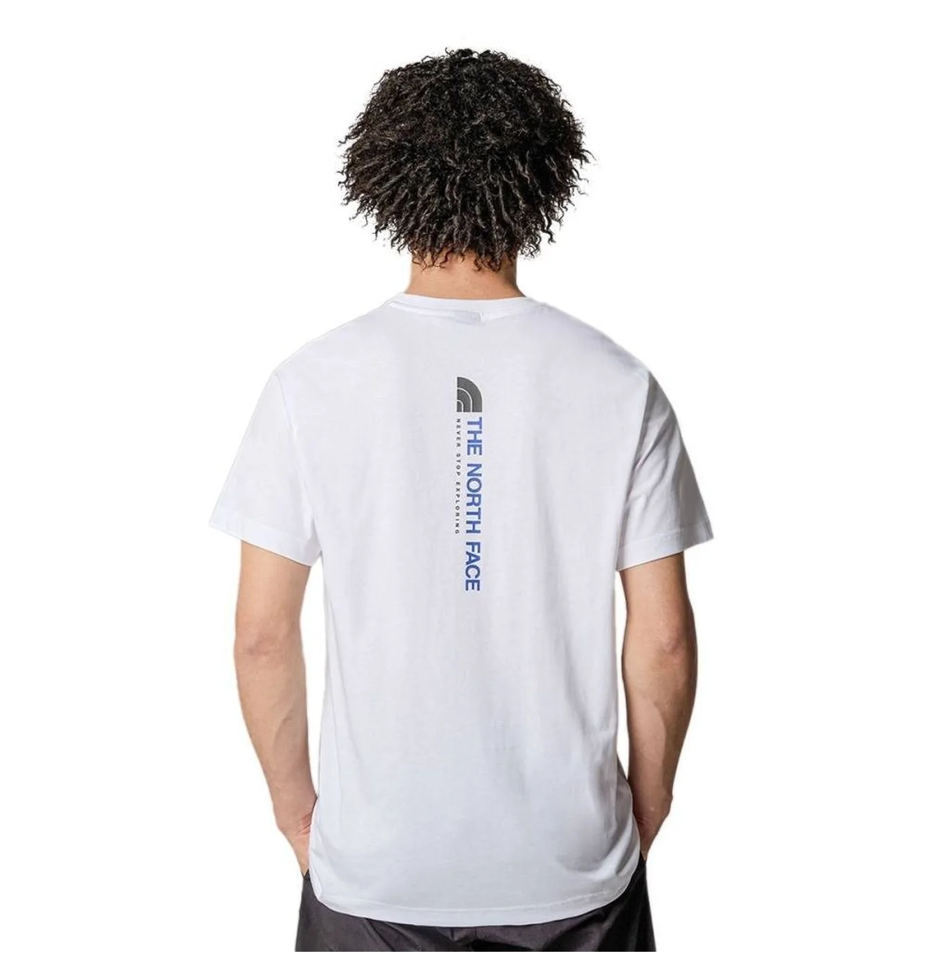 Футболка чоловіча The North Face Vertical Ss Tee White NF0A89FPFN4