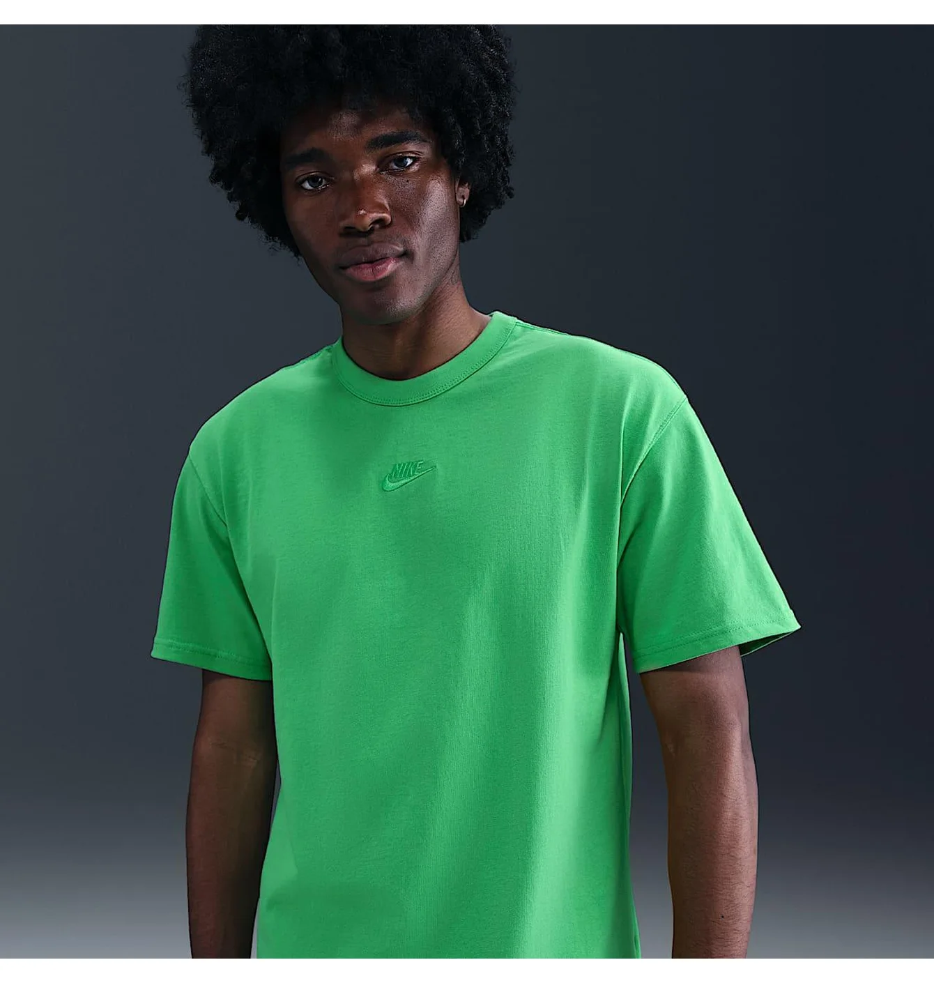 Футболка чоловіча Nike Sportswear Premium Essential Tee Green DO7392-388