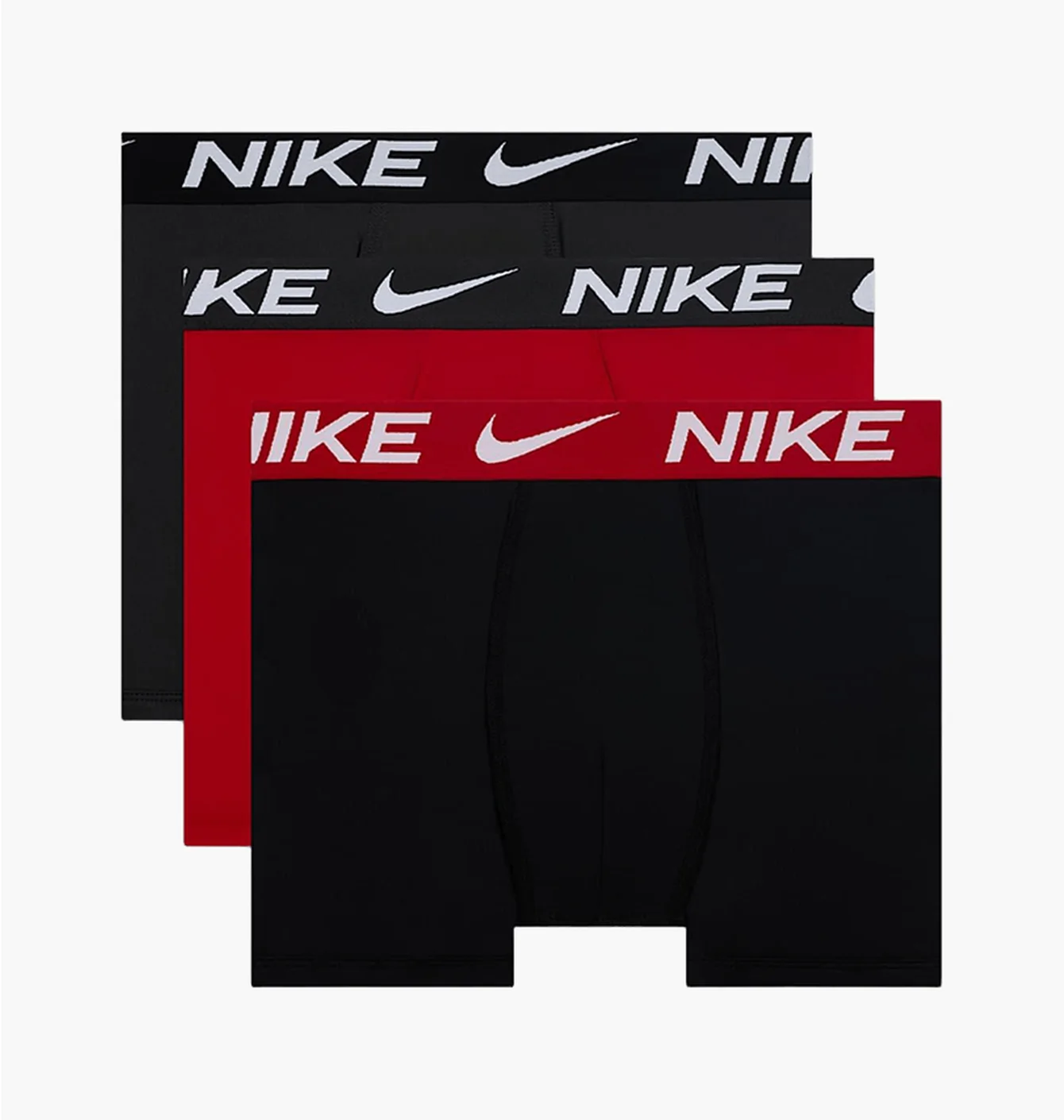 Труси дитячі Nike Essential Micro (3 пари) Black/Red 9N0844-U10