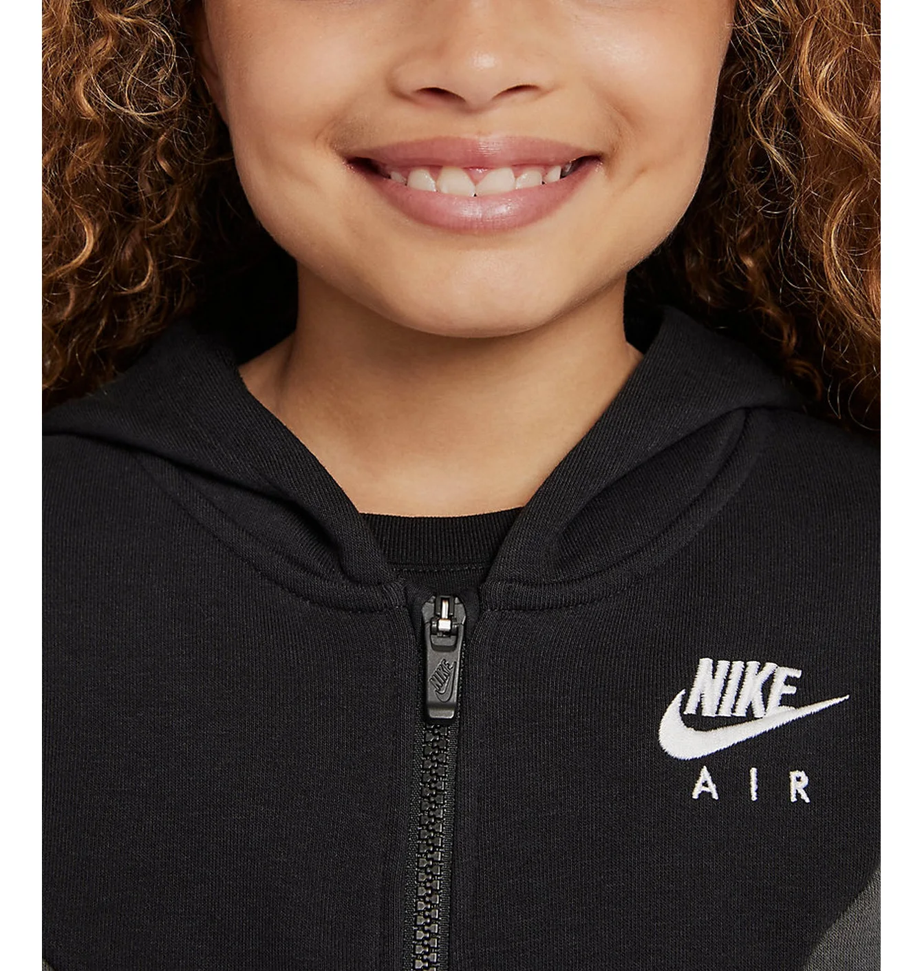 Толстовка дитяча Nike Sweat Zip Black DR8508-010