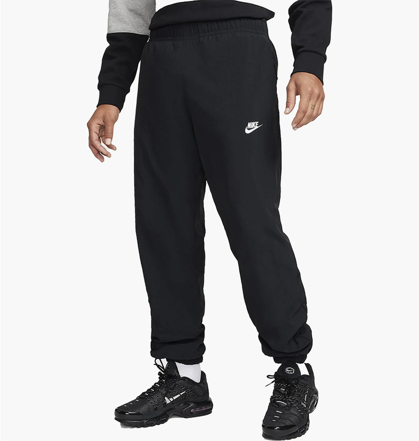 Брюки Nike Windrunner Black (ФЛІСОВІ)