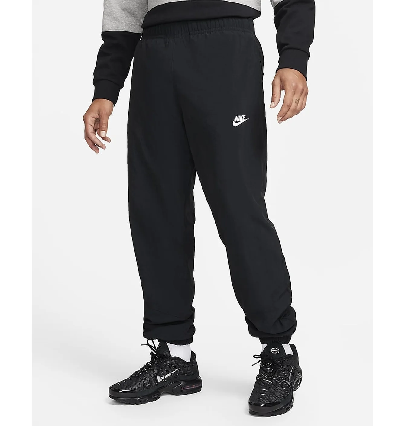 Брюки Nike Windrunner Black (ФЛІСОВІ)