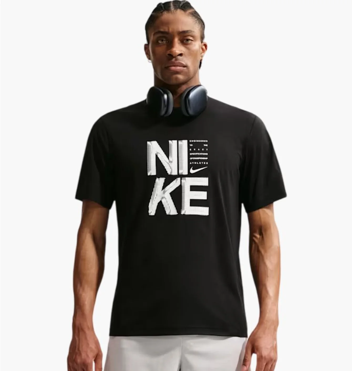 Футболка чоловіча Nike Dri-Fit Hyverse Black IF2778-010