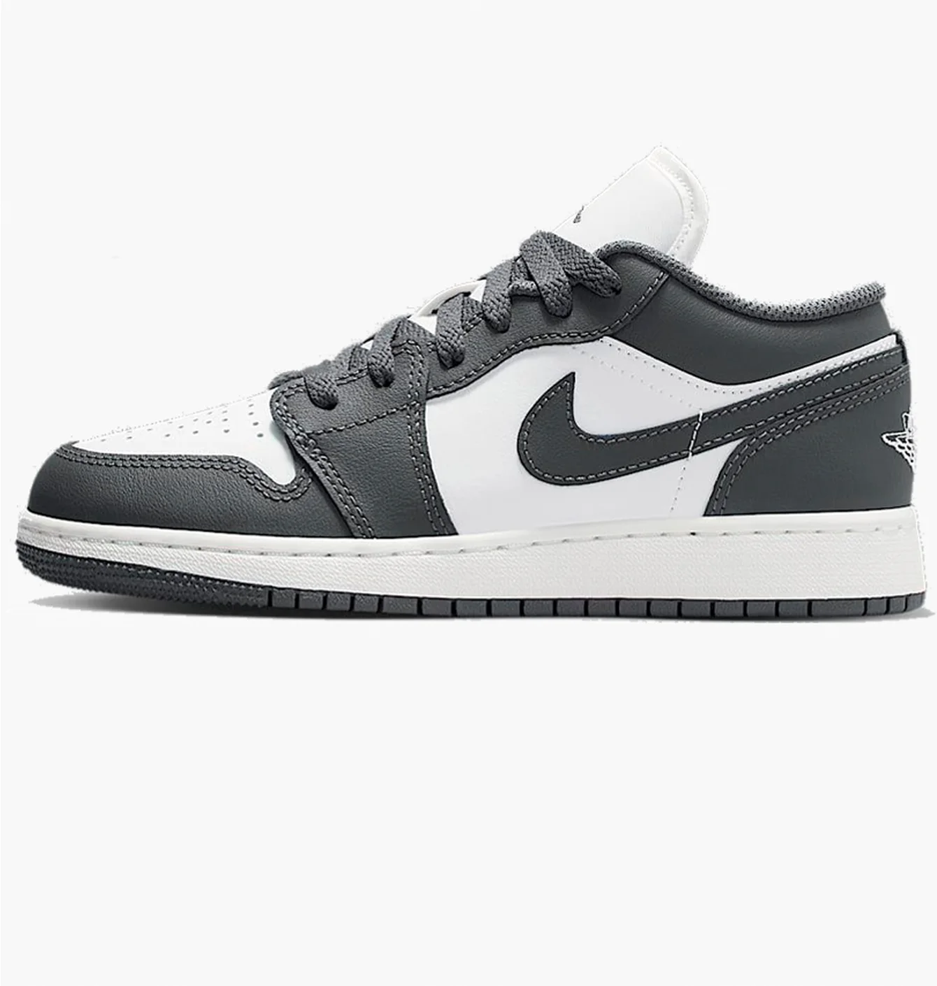 Кросівки жіночі Air Jordan 1 Low Gs White/Grey 553560-044
