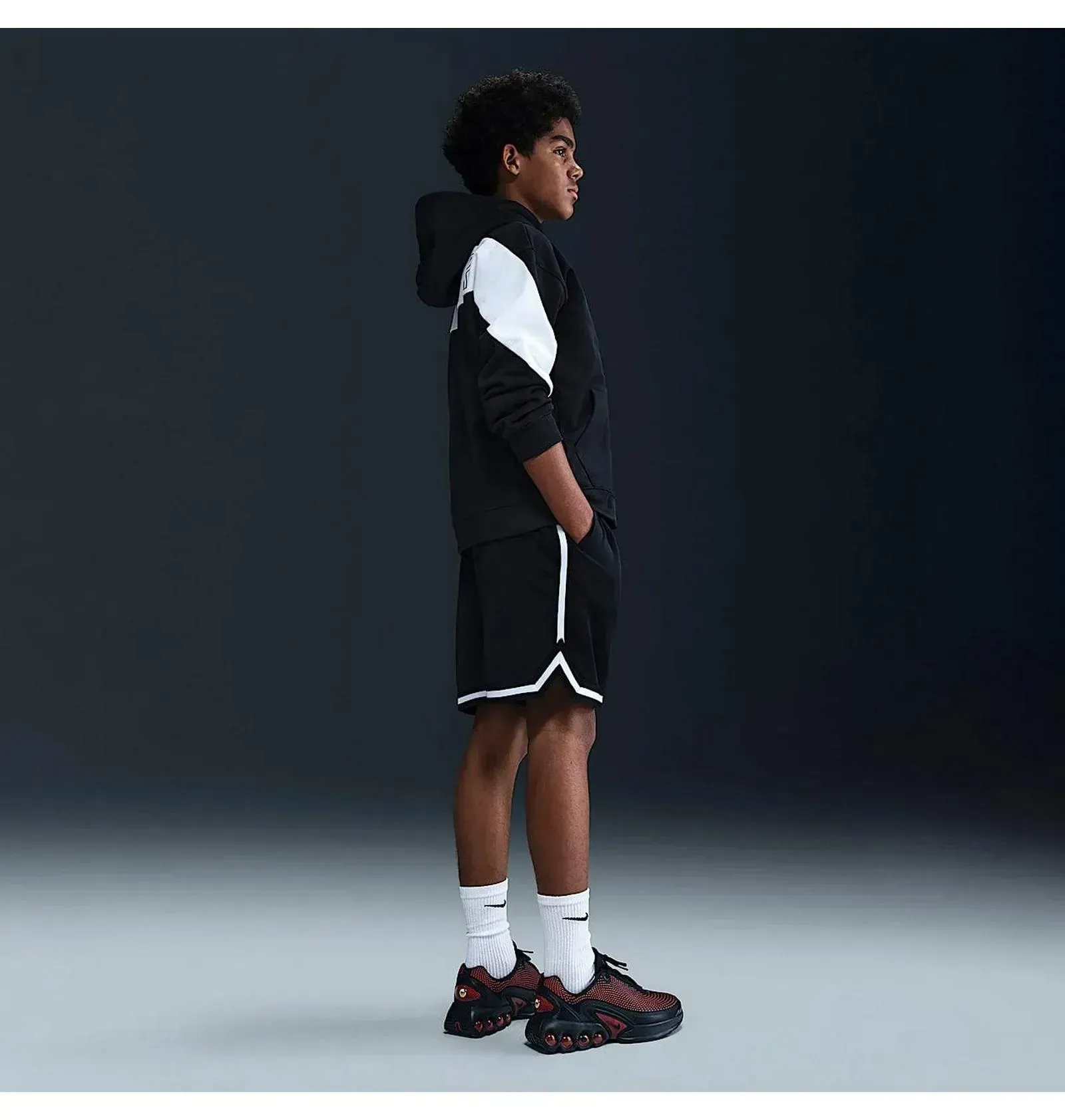 Спортивний костюм дитячий Nike Air Fleece Black (HV1219-010__HF8811-010)